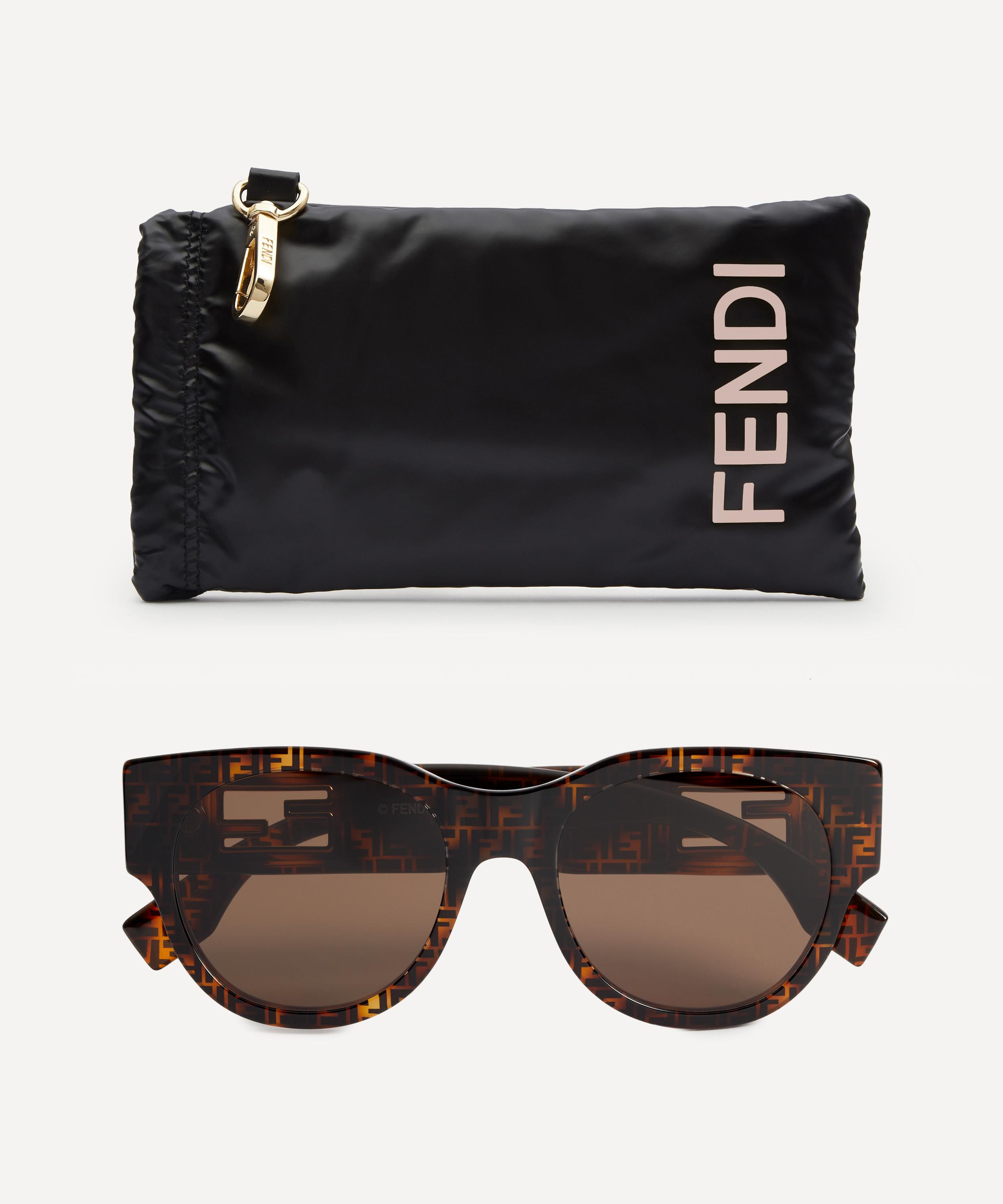 Fendi - Baguette Round Sunglasses image number 3