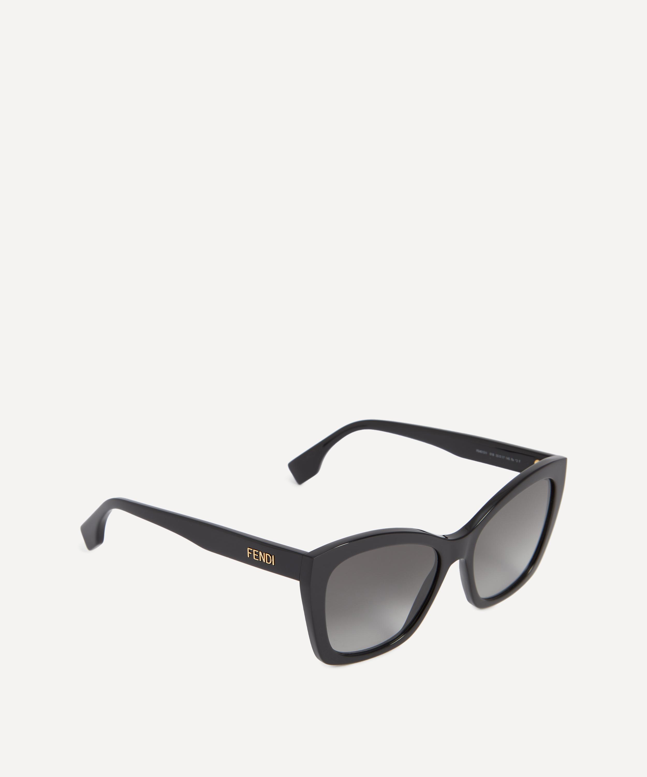 Fendi - Lettering Butterfly Sunglasses image number 1