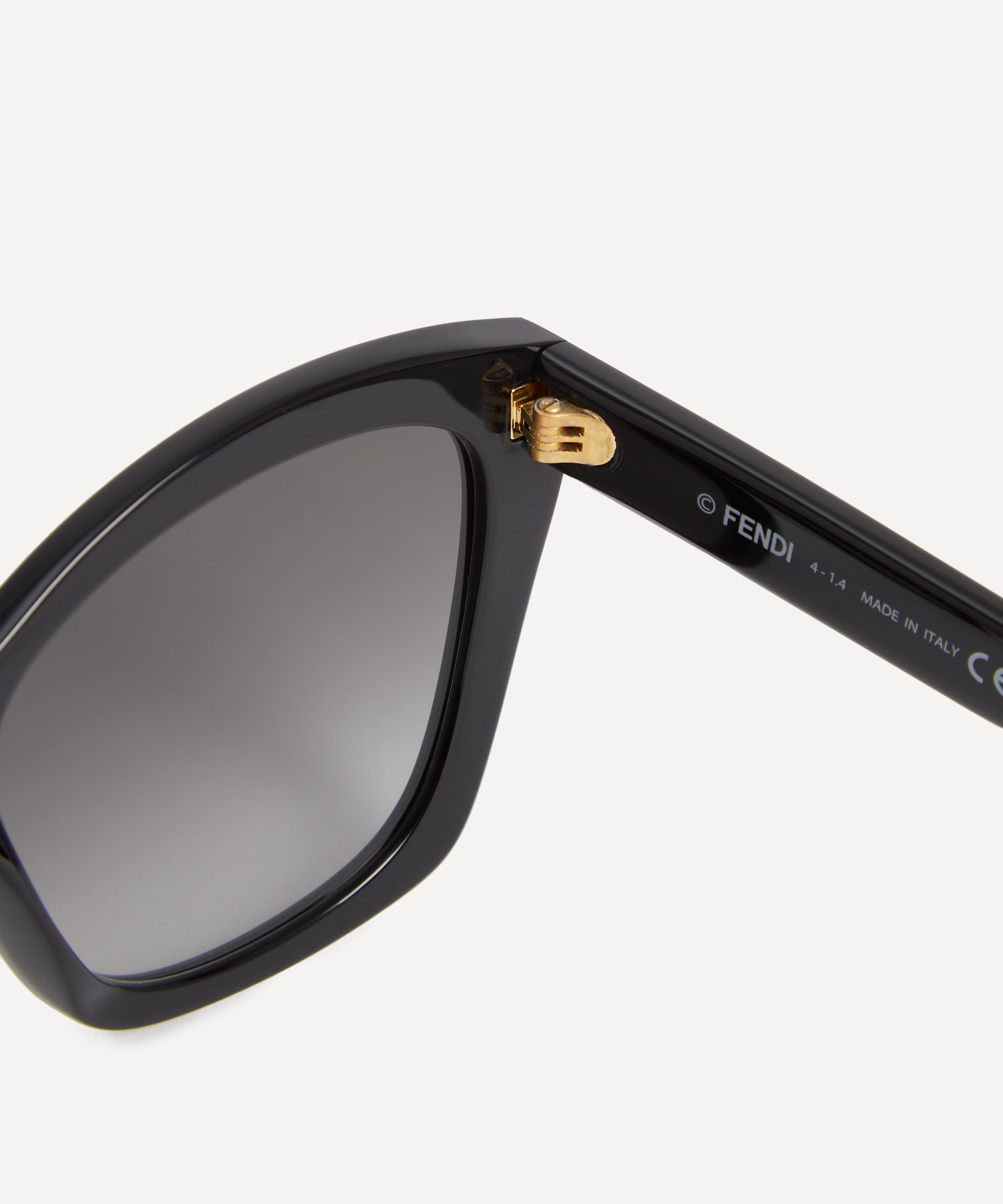 Fendi - Lettering Butterfly Sunglasses image number 2