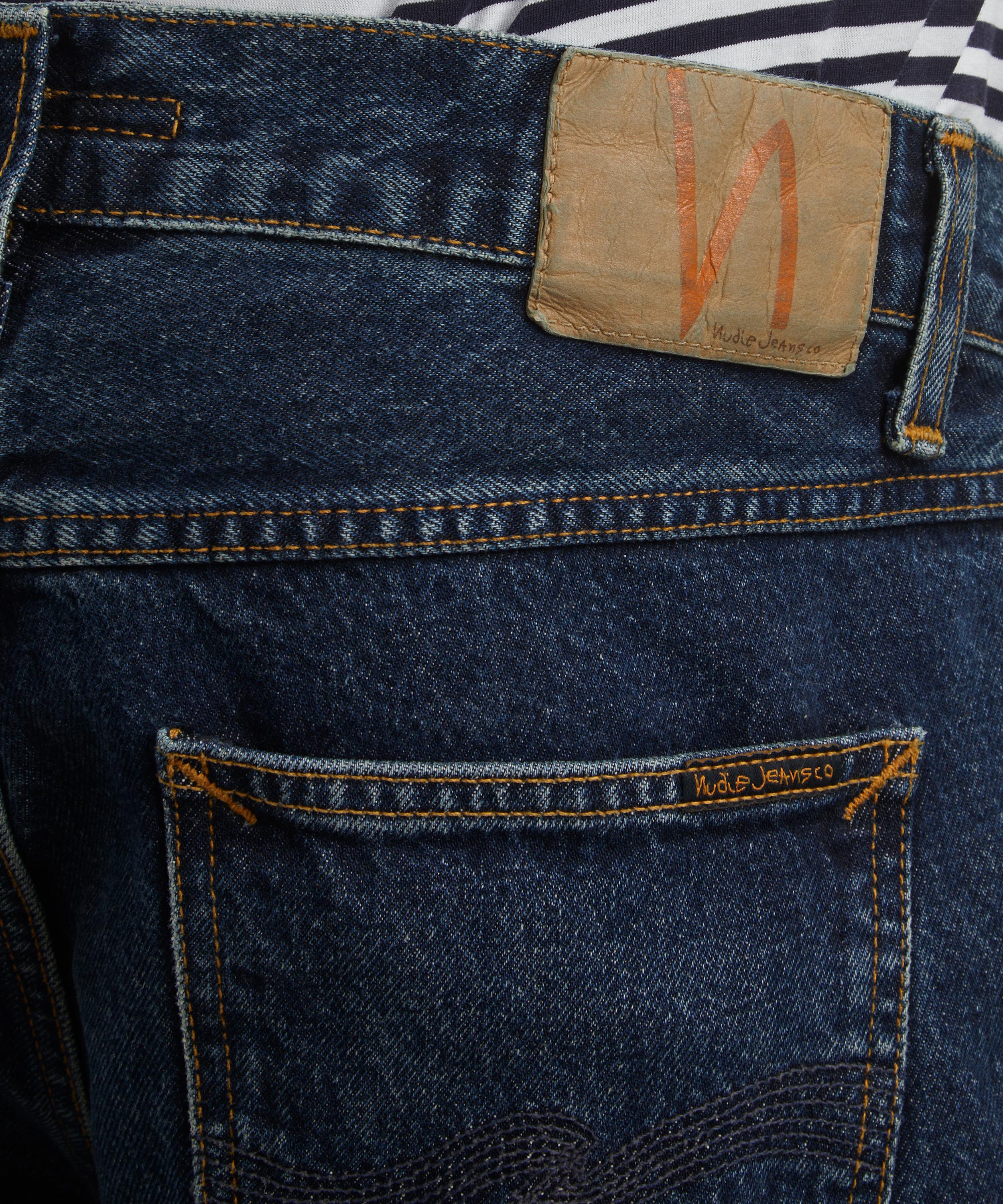 Nudie Jeans - Gritty Jackson Blue Soil Jeans image number 4