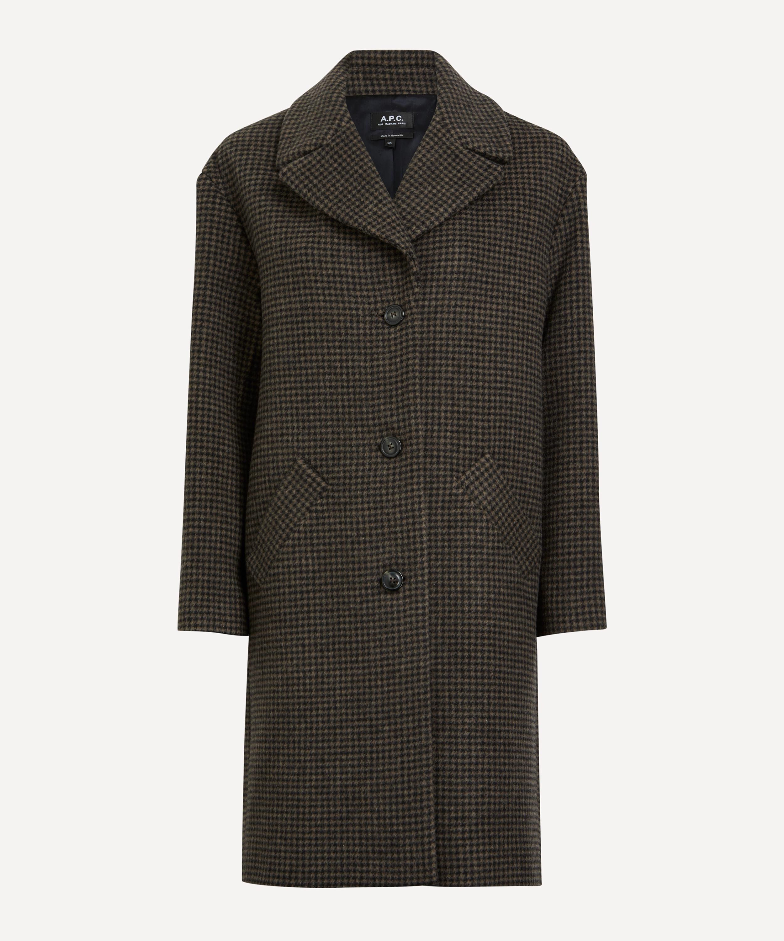 A.P.C. - Ninon Houndstooth Coat image number 0