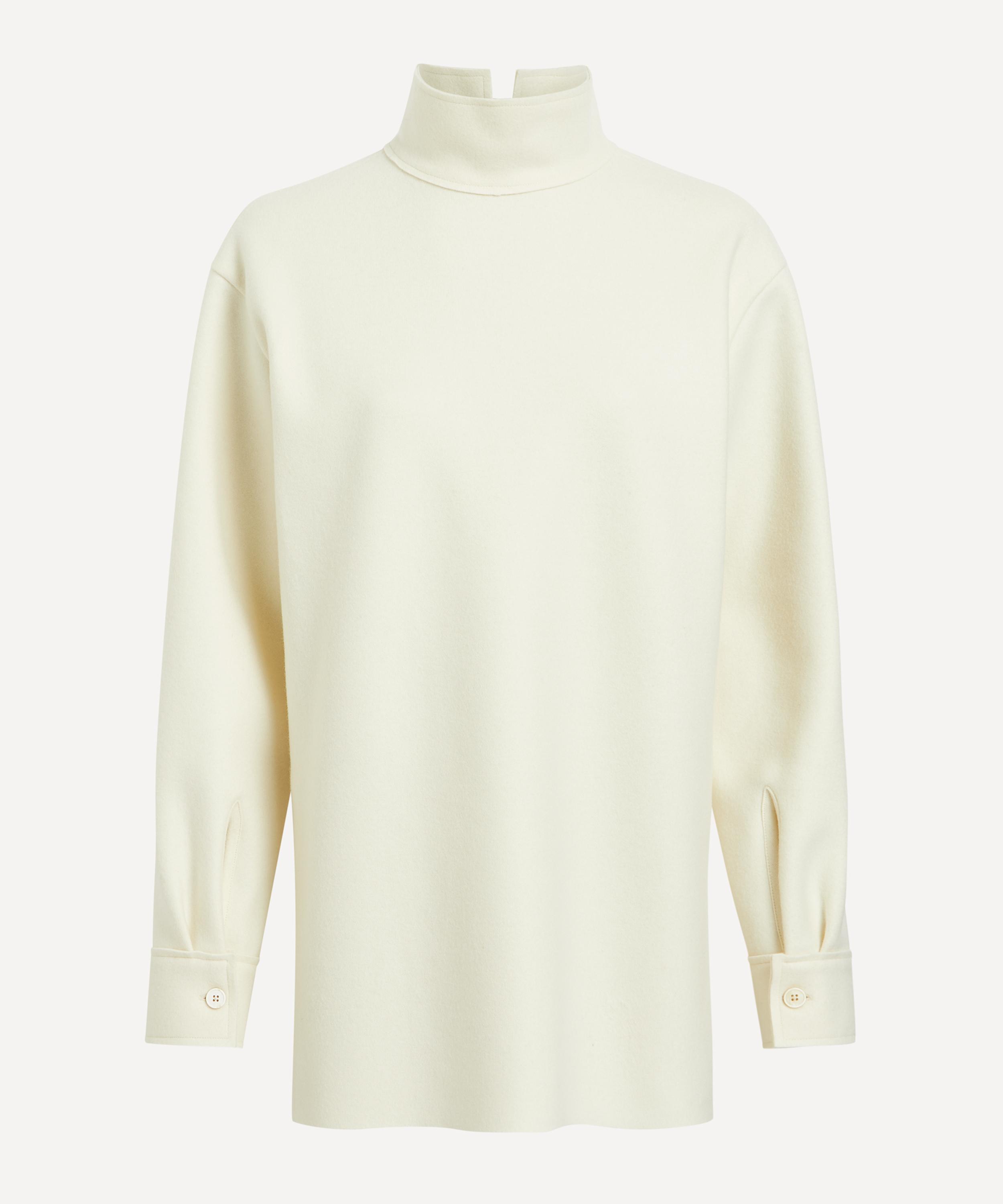 Jil Sander - High-Neck Wool Top