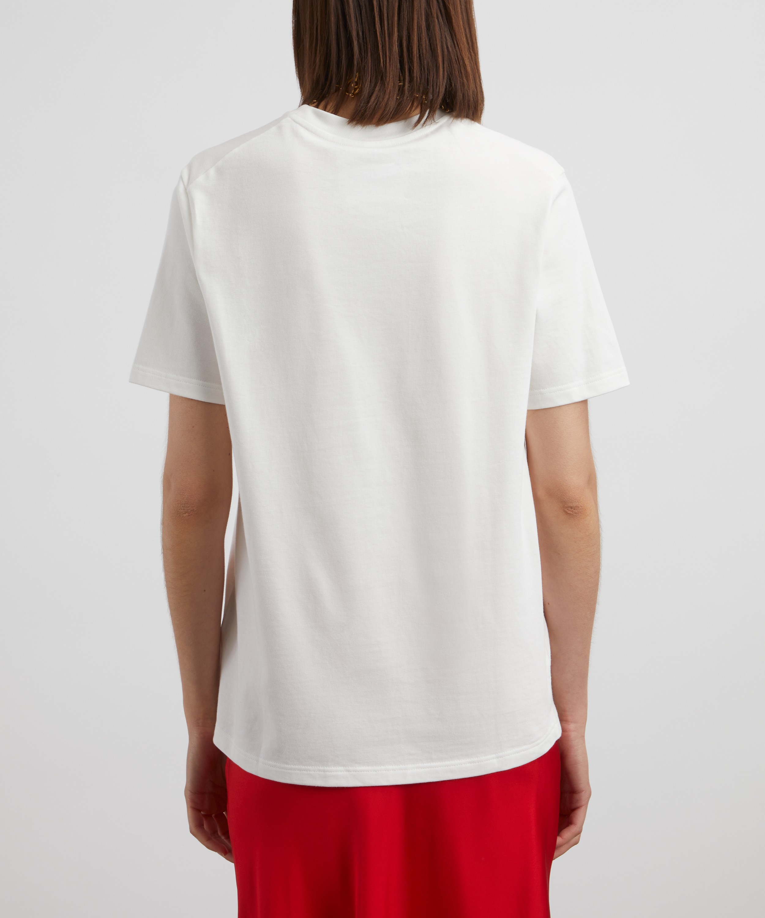 Jil Sander - Logo Crew Neck T-Shirt image number 3