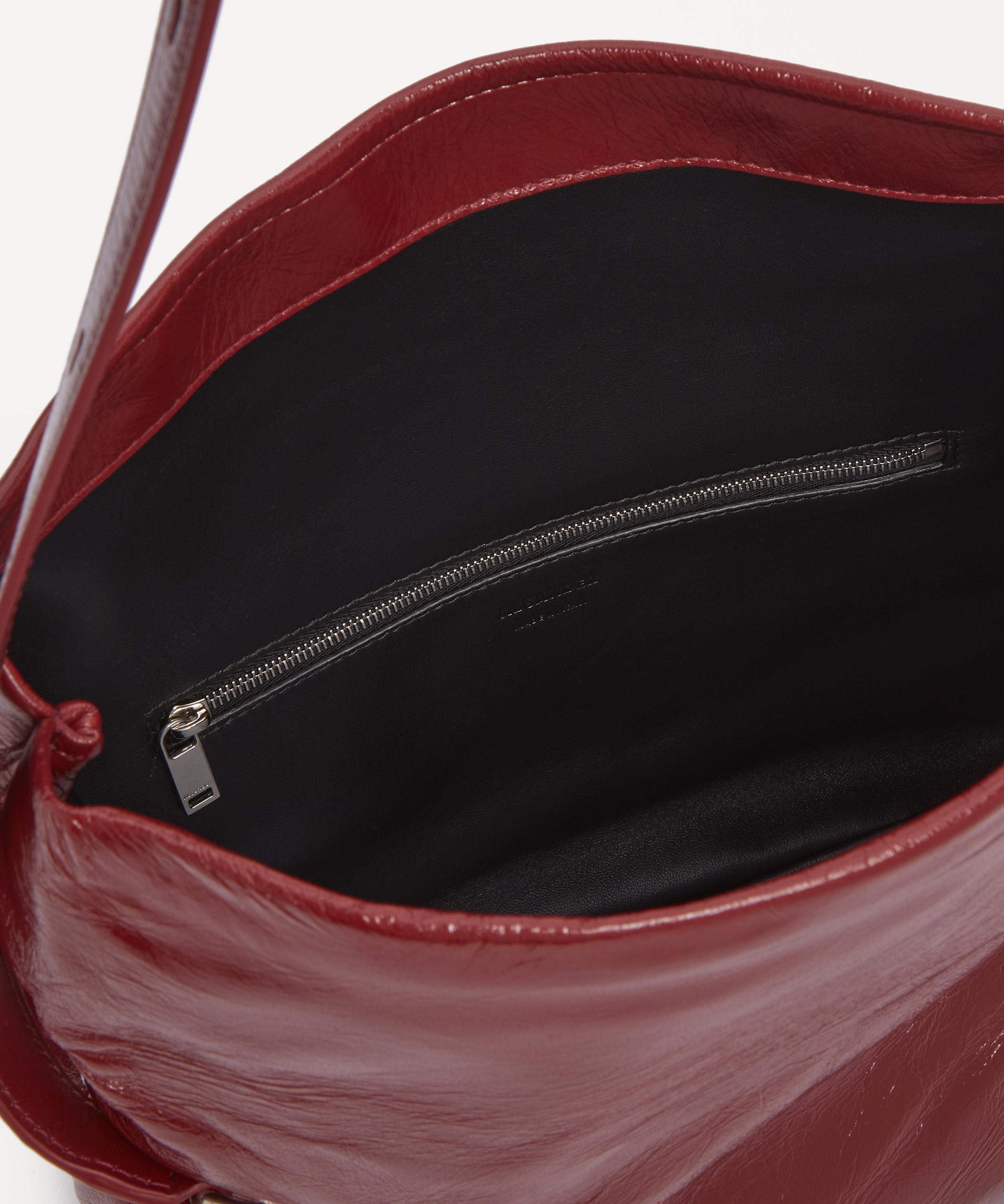 Jil Sander - Rollup Leather Cross-Body Bag image number 4
