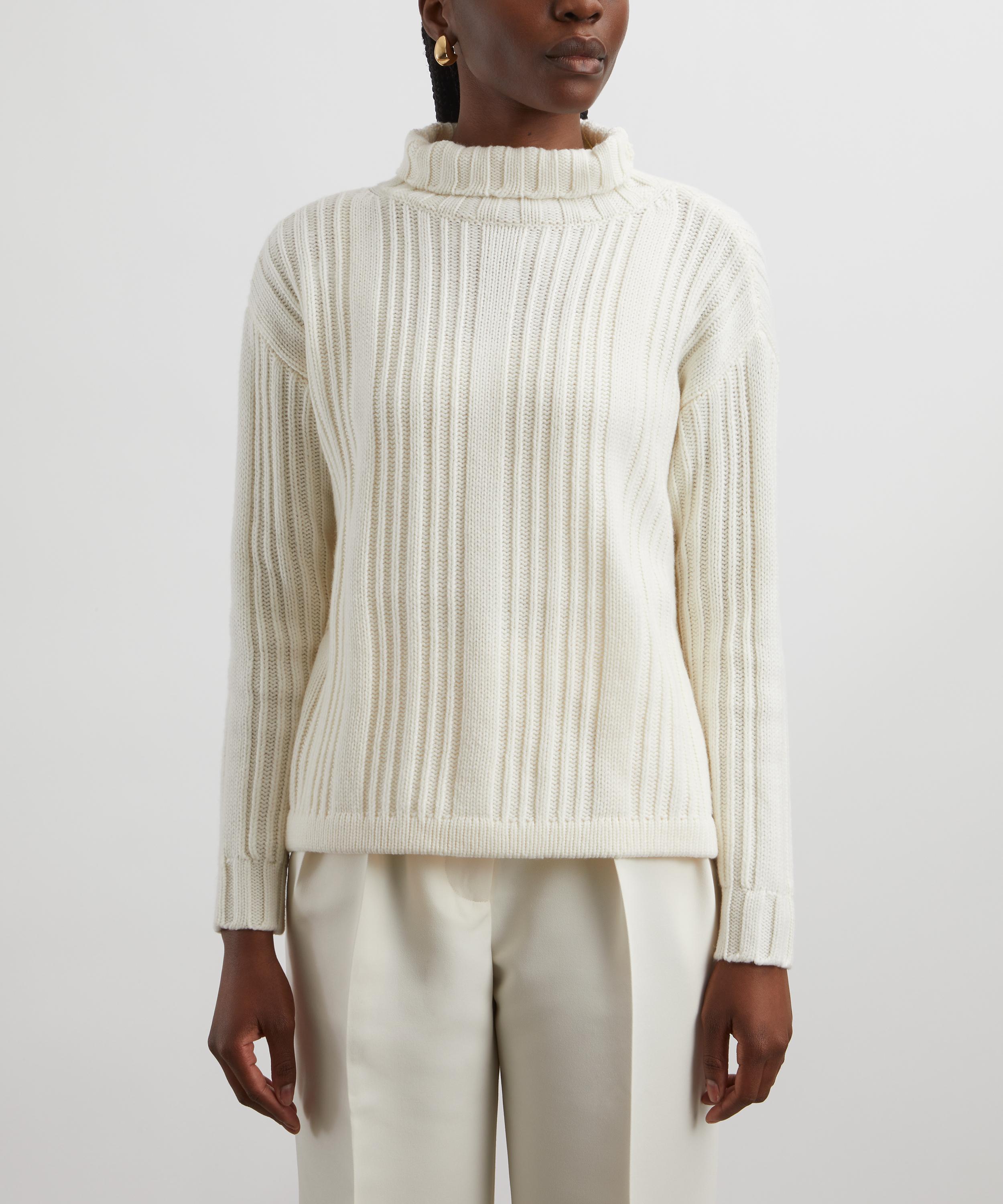 Max Mara - Vitalba Wool-Cashmere High-Neck Jumper image number 2