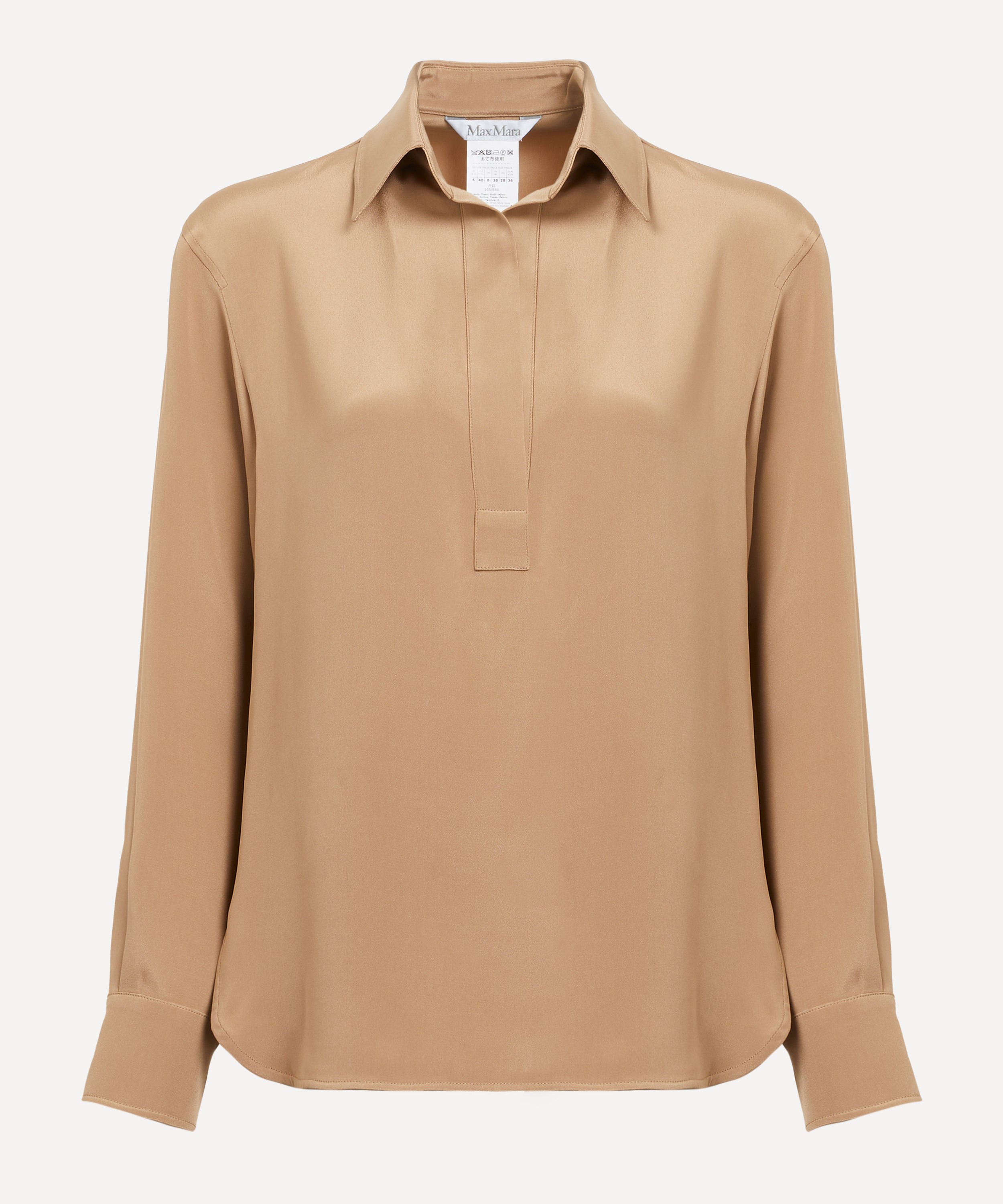 Max Mara - Zanzero Crêpe de Chine Shirt image number 0