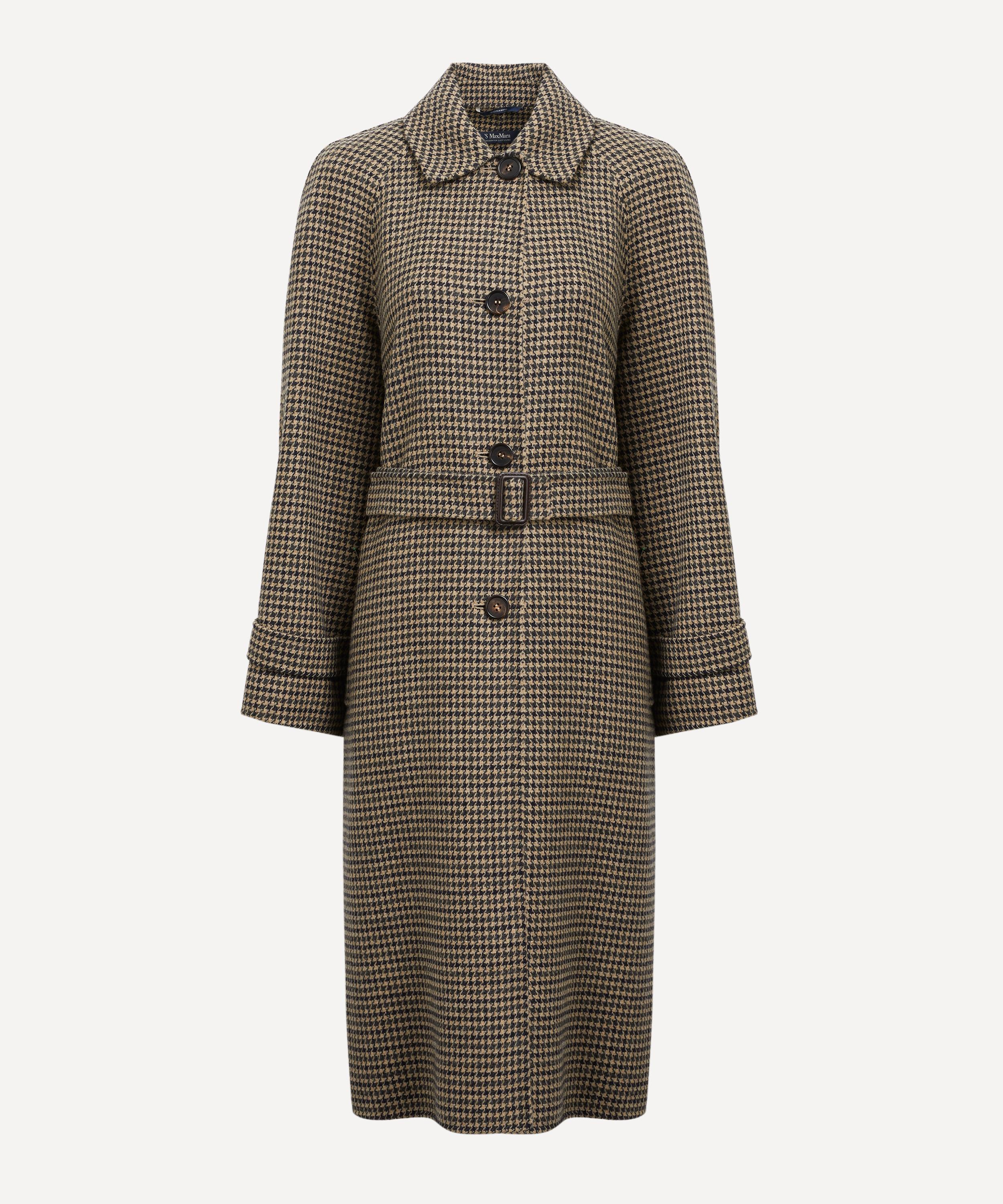 'S Max Mara - Kartal Houndstooth Wool Coat