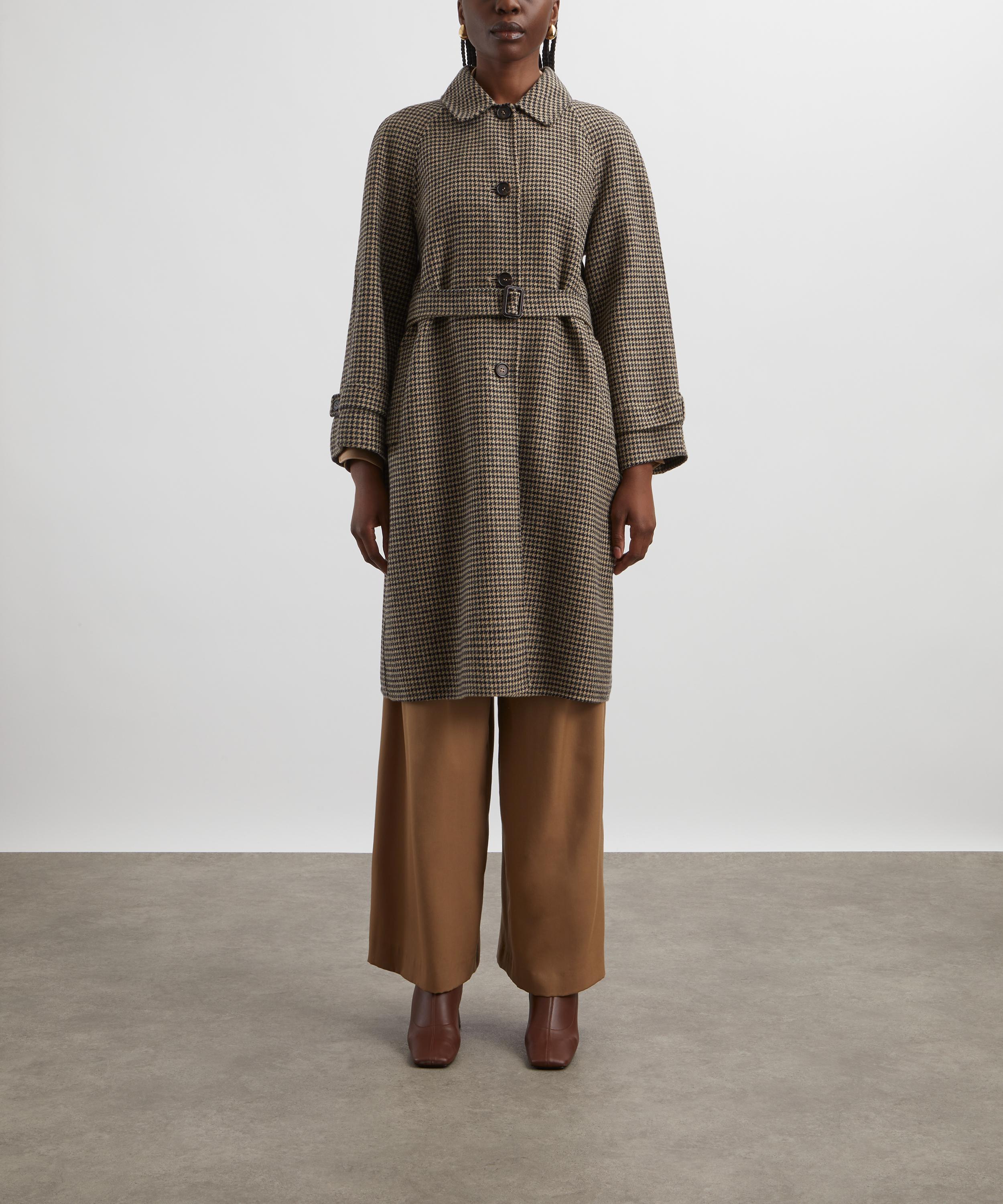 'S Max Mara - Kartal Houndstooth Wool Coat image number 2