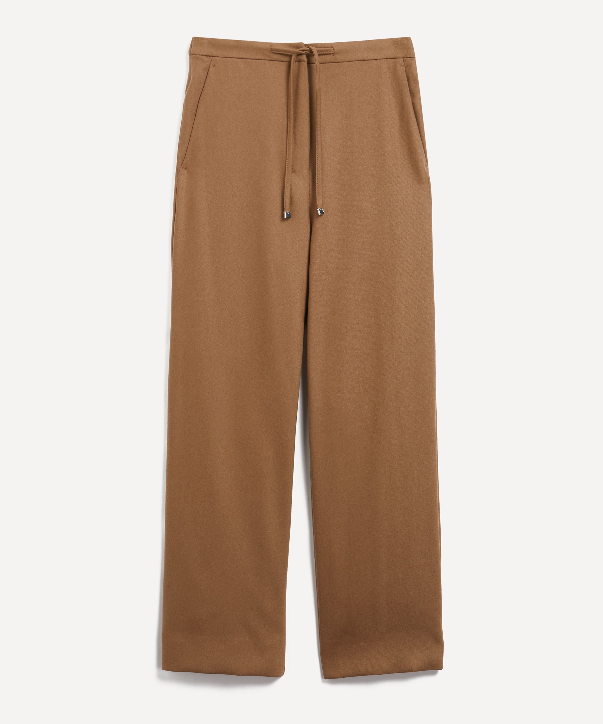 Max Mara - Floria Wool Flannel Joggers image number 0