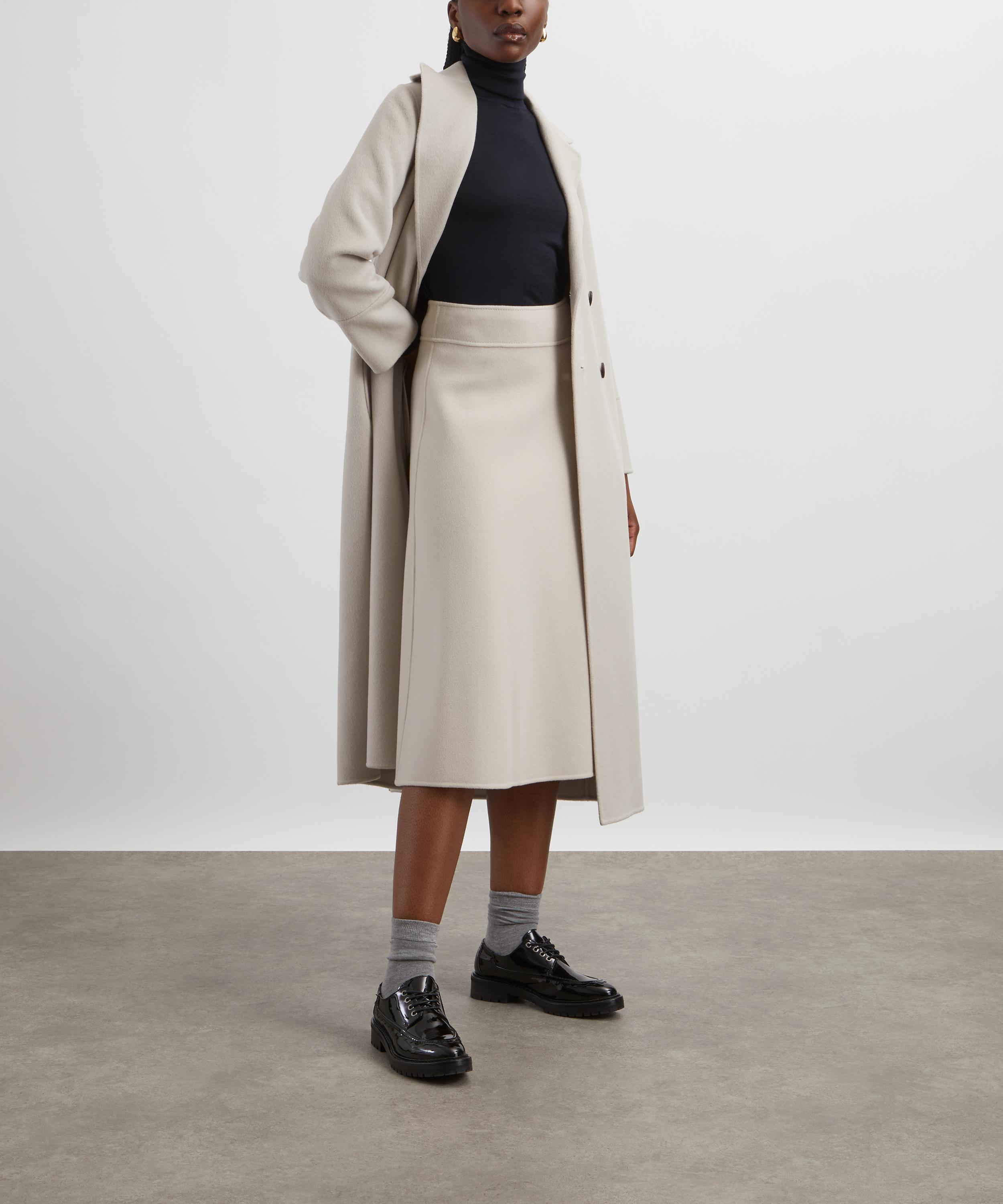 S Max Mara - Nevada Flared A-Line Wool Skirt image number 1