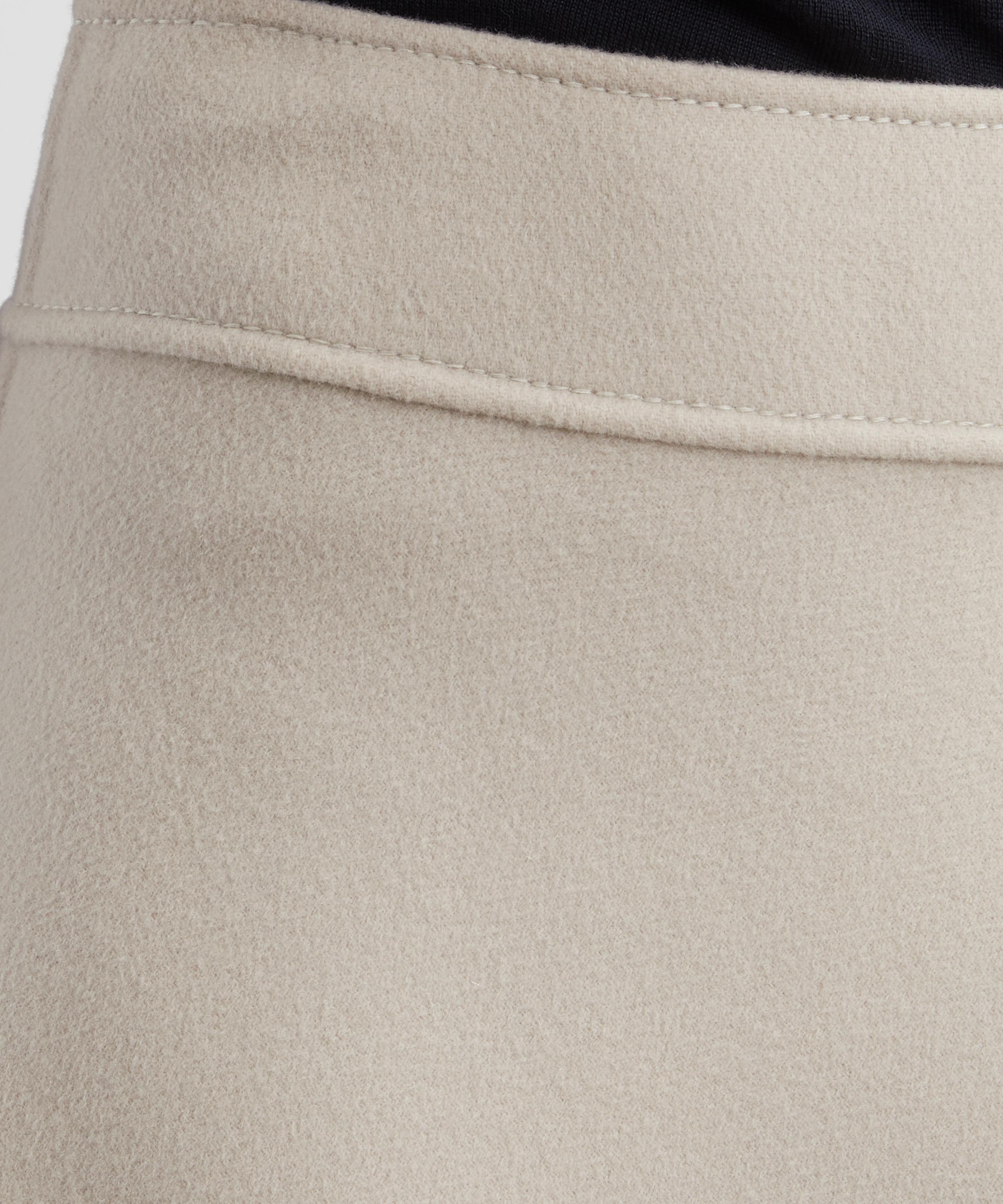 S Max Mara - Nevada Flared A-Line Wool Skirt image number 4