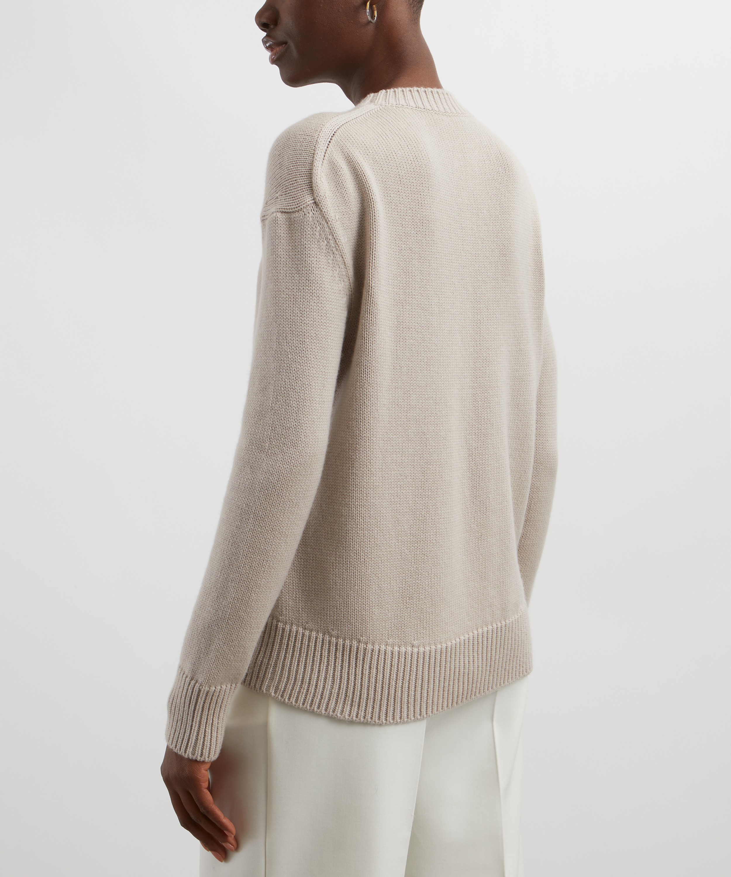 'S Max Mara - Irlanda Crewneck Knit Jumper image number 3