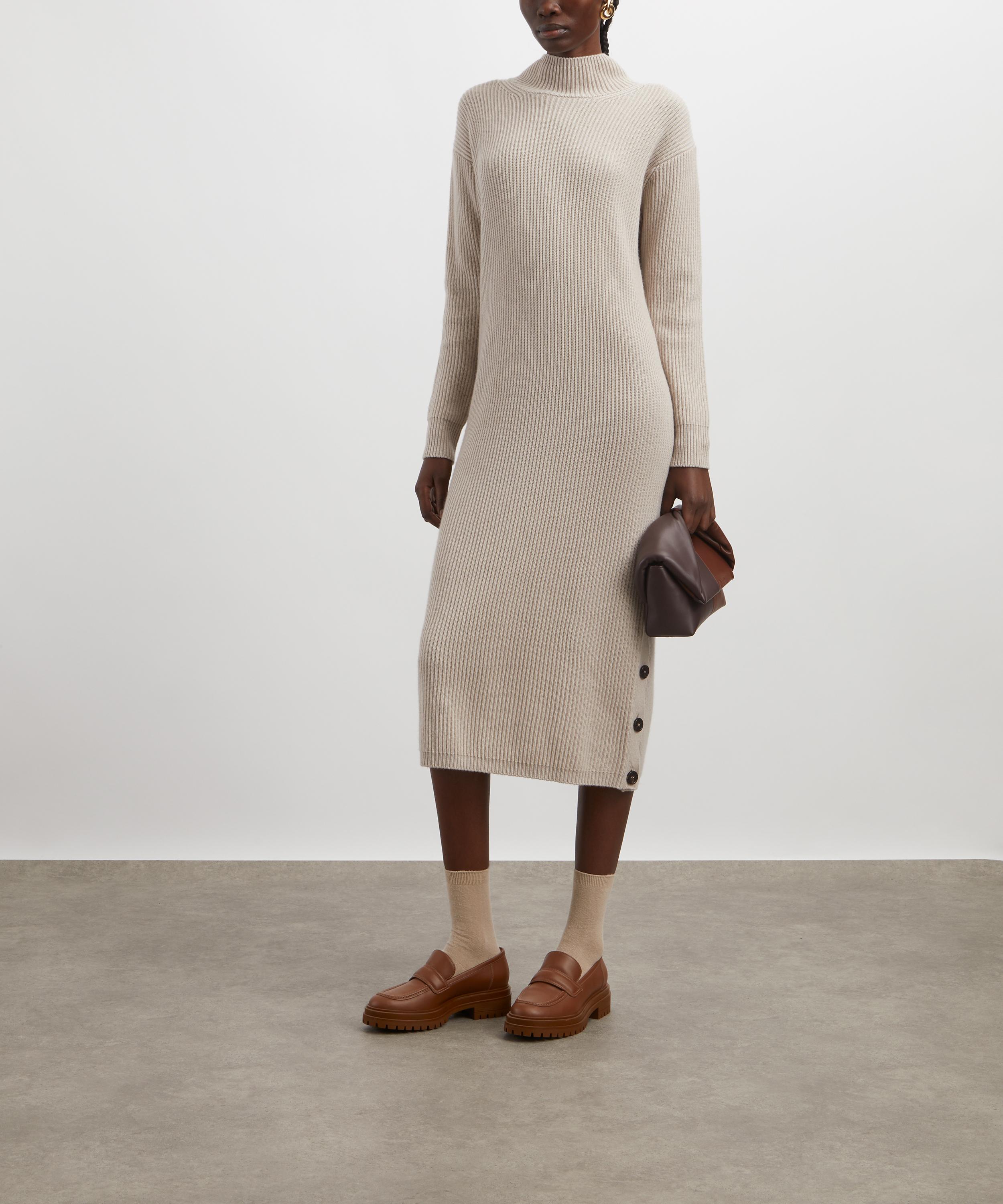 S Max Mara - Vincita Wool-Cashmere Turtleneck Dress image number 1