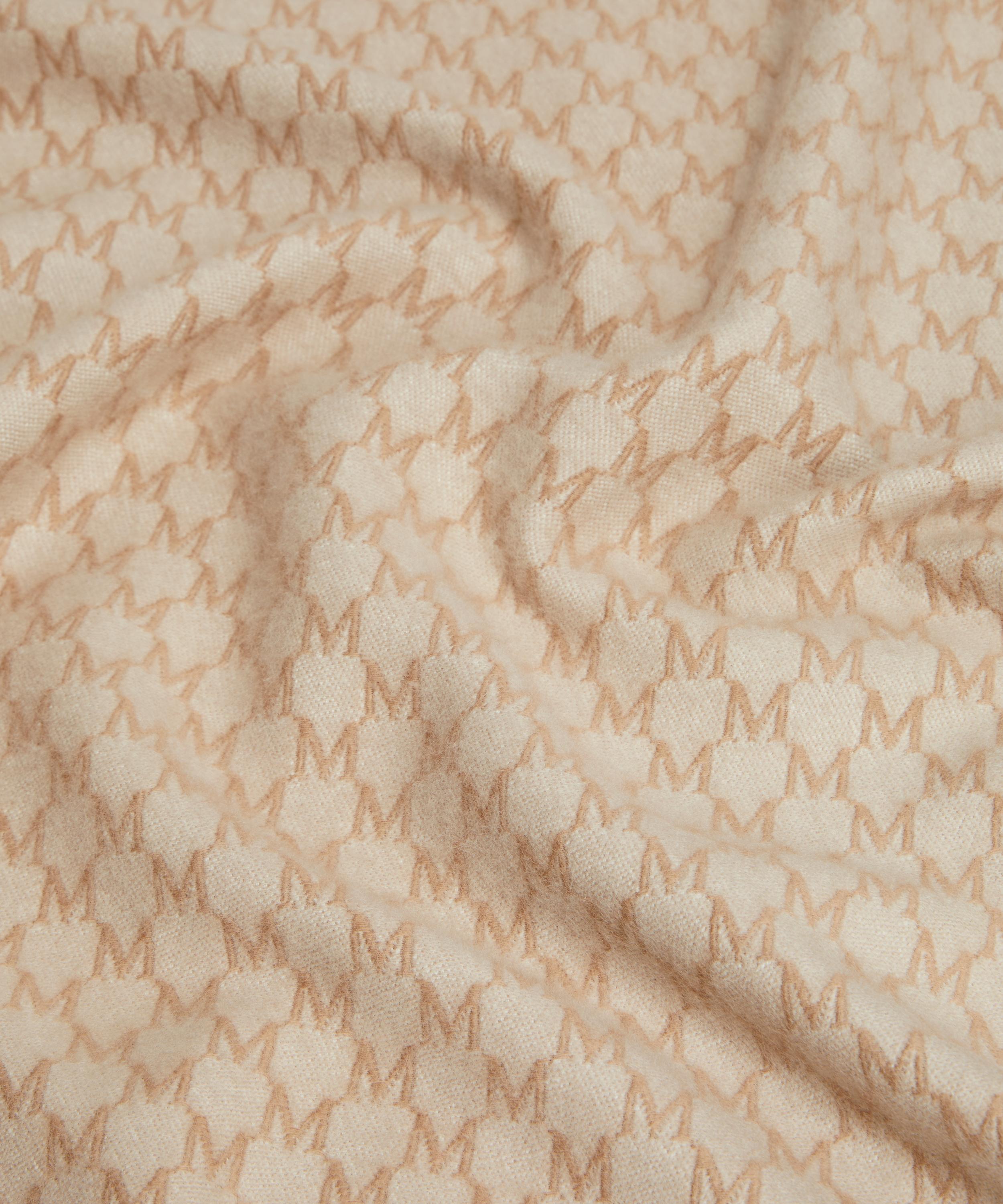 Max Mara - Aresenio Stole Logo Jacquard Scarf image number 3