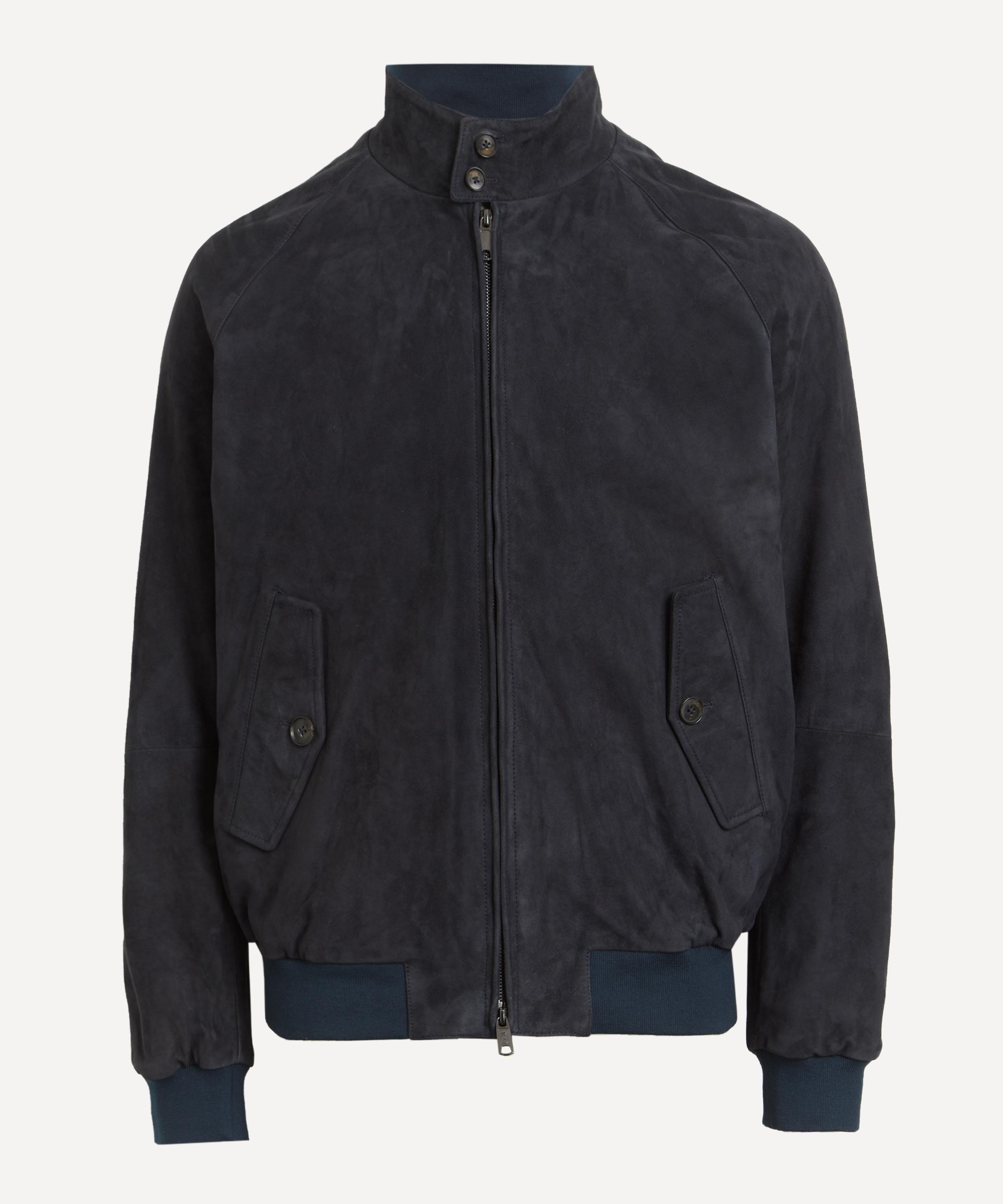 Baracuta - G9 Suede Harrington Jacket