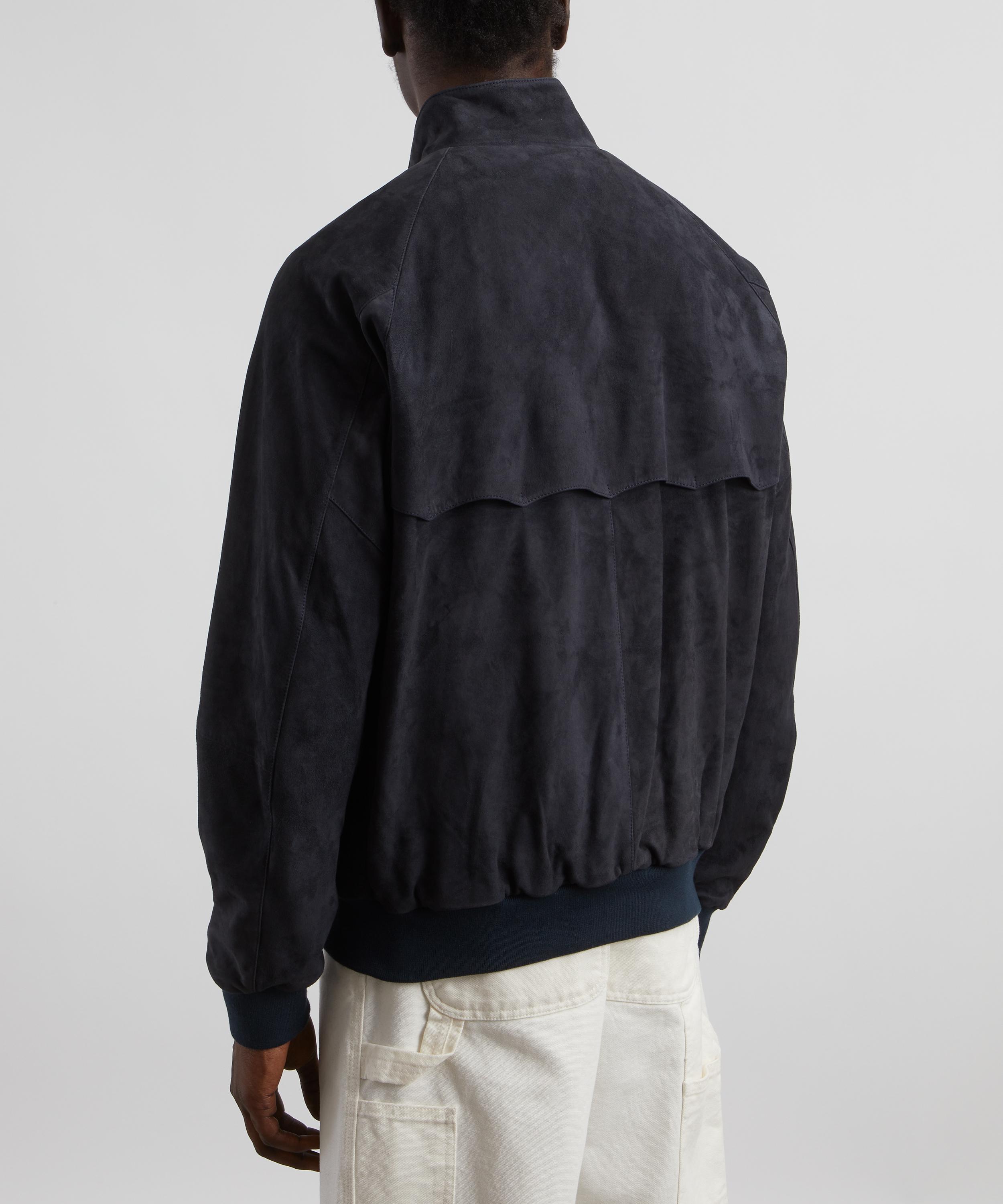 Baracuta - G9 Suede Harrington Jacket image number 3