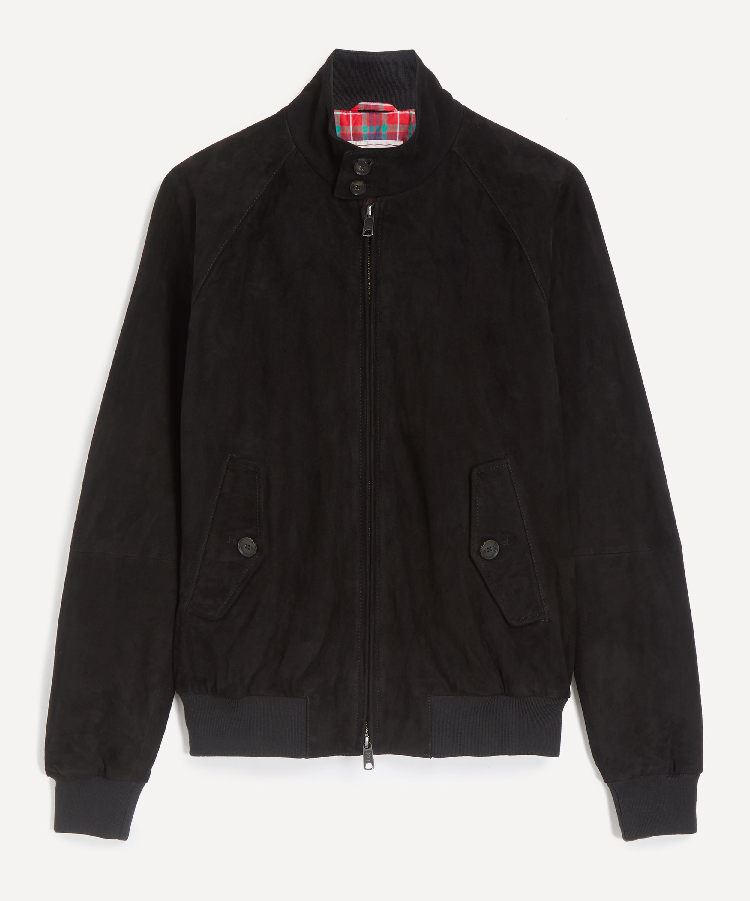 Baracuta - G9 Suede Harrington Jacket image number 0