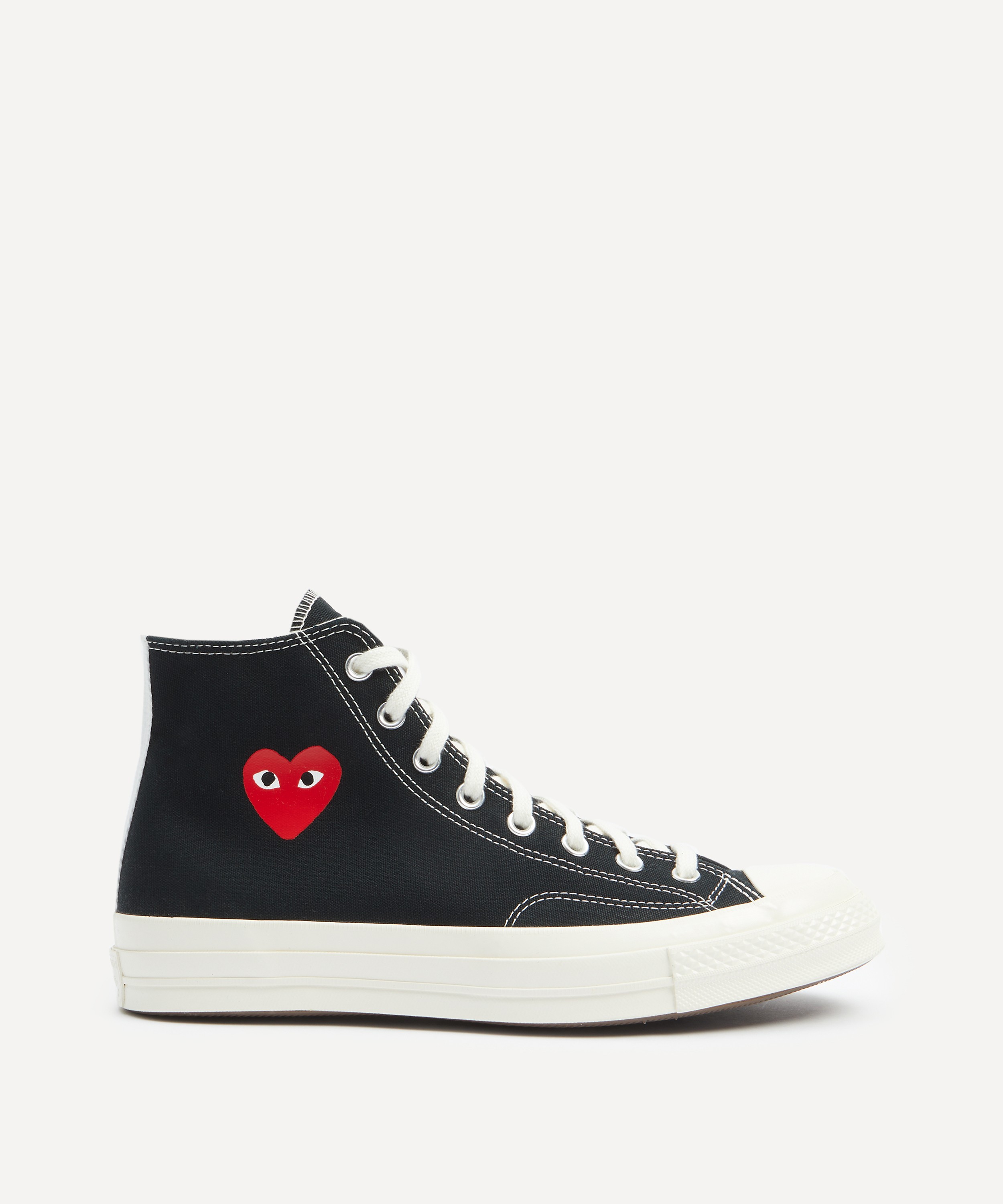 Comme des Garçons Play - x Converse PLAY Chuck 70 Small Heart High-Top Trainers image number 4