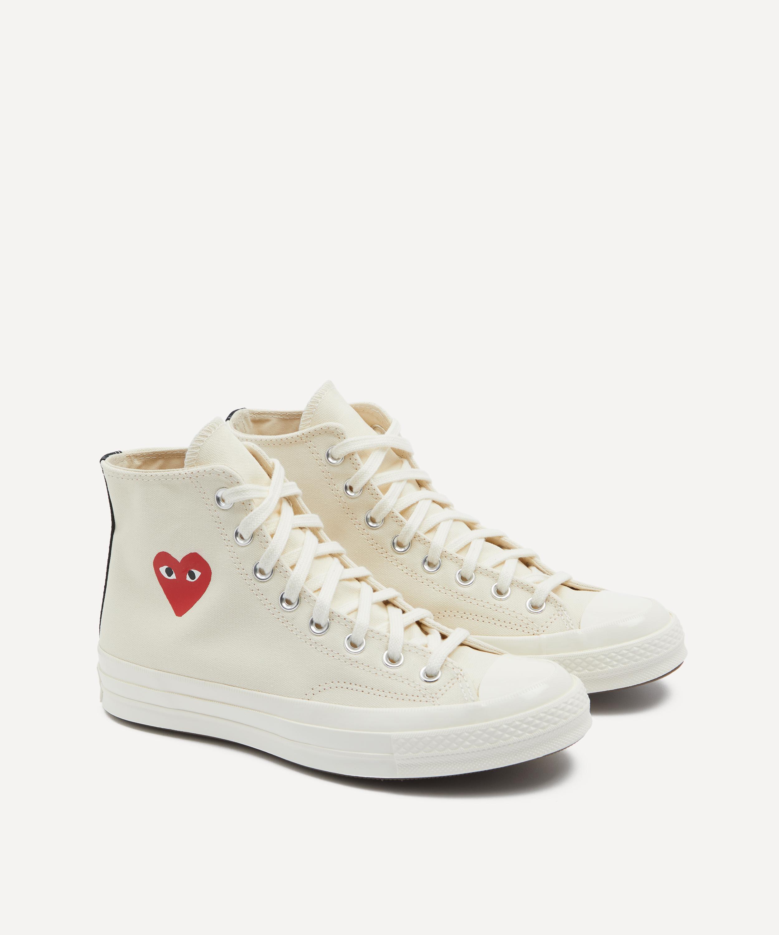 Comme des Garçons Play - x Converse PLAY Chuck 70 Small Heart High-Top Trainers image number 0