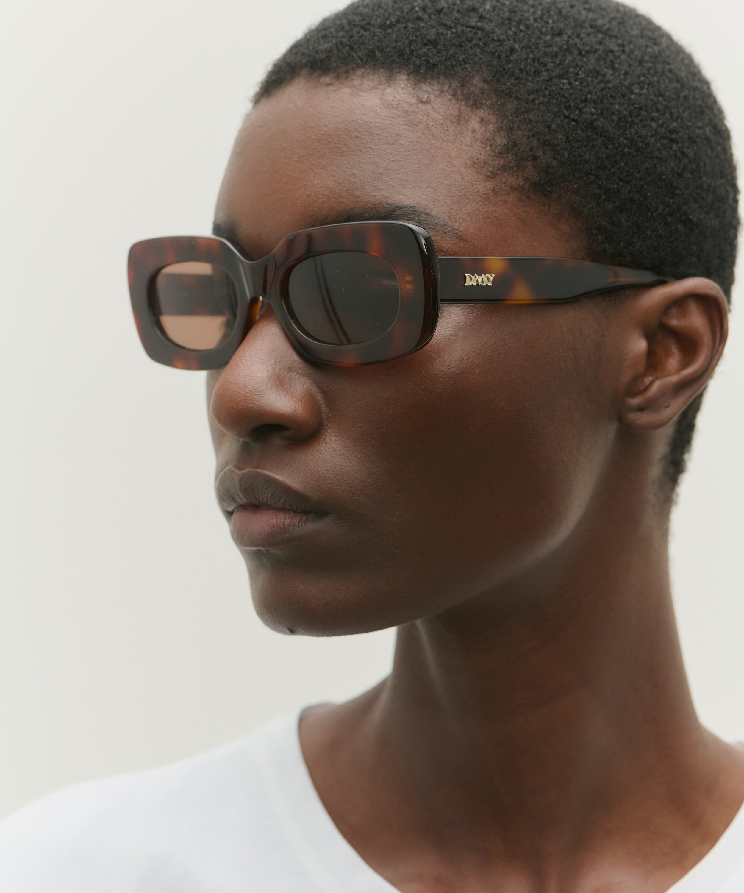 DMY Studios - Vivian Rectangle Sunglasses image number 4