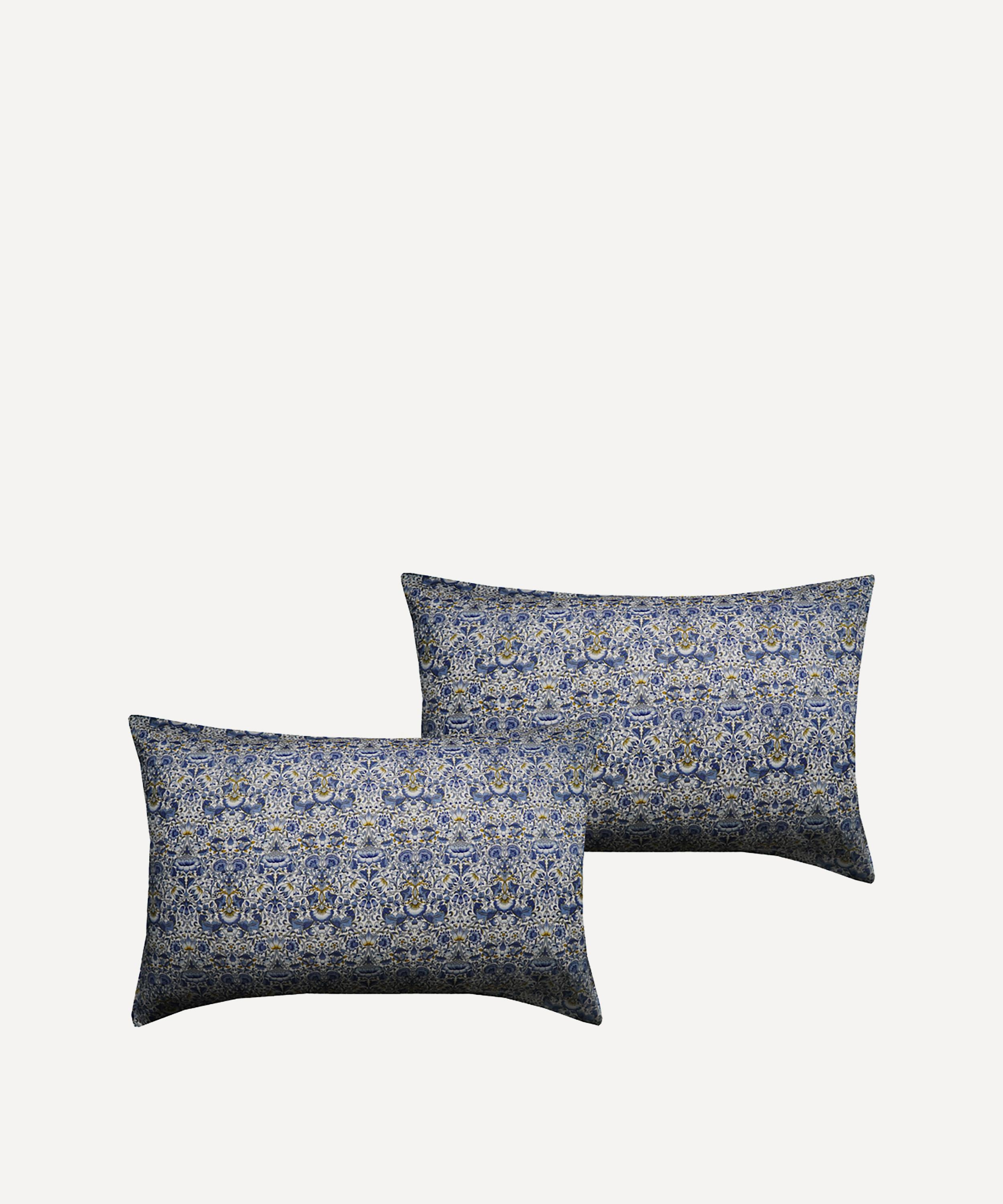 Coco & Wolf - Lodden China Blue Super King Duvet Cover Set image number 3