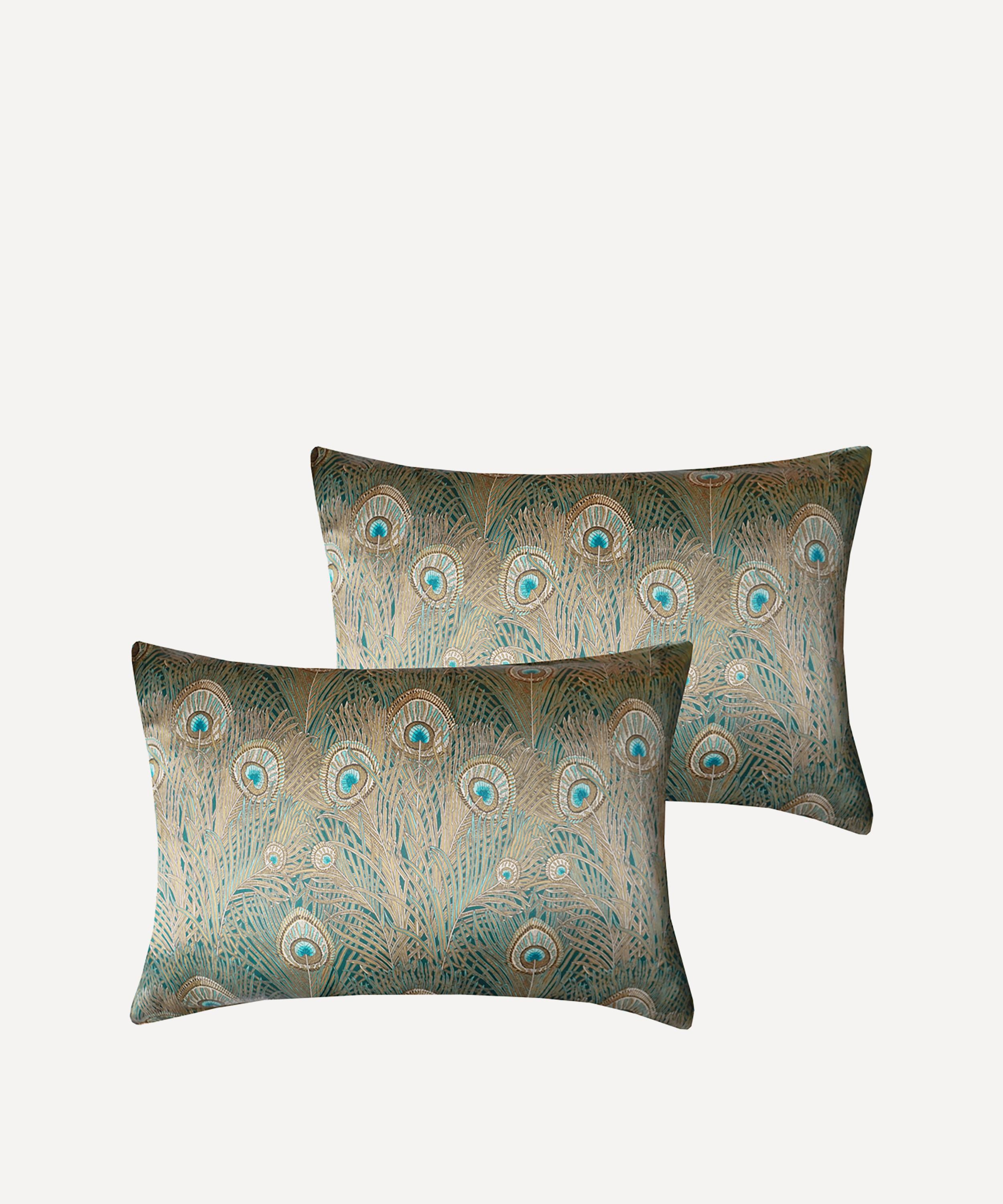 Coco & Wolf - Royal Hera Silk Pillowcases Set of Two image number 0