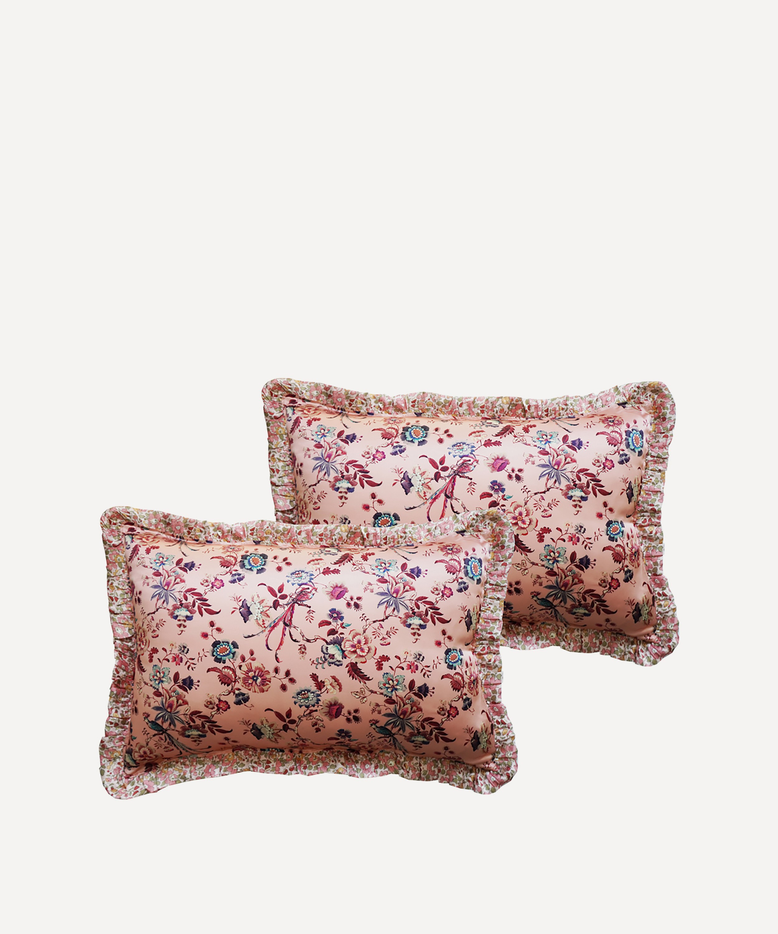 Coco & Wolf - Jannah and Betsy Field Frill Edge Pillowcases Set of Two image number 0