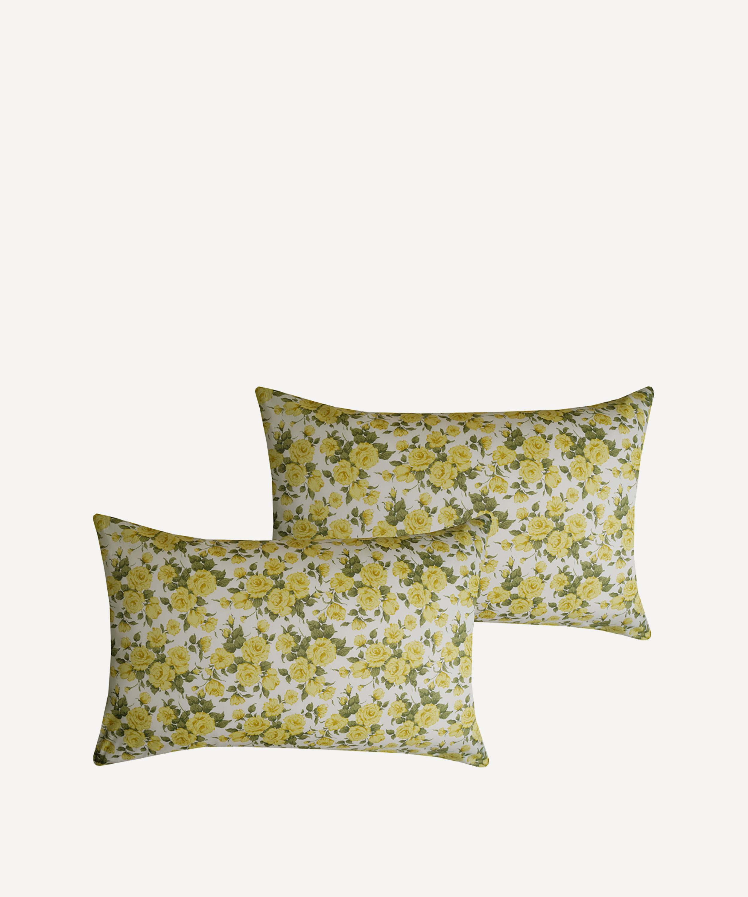 Coco & Wolf - Carline Rose Tana Lawn™ Cotton Pillowcases Set of Two image number 0