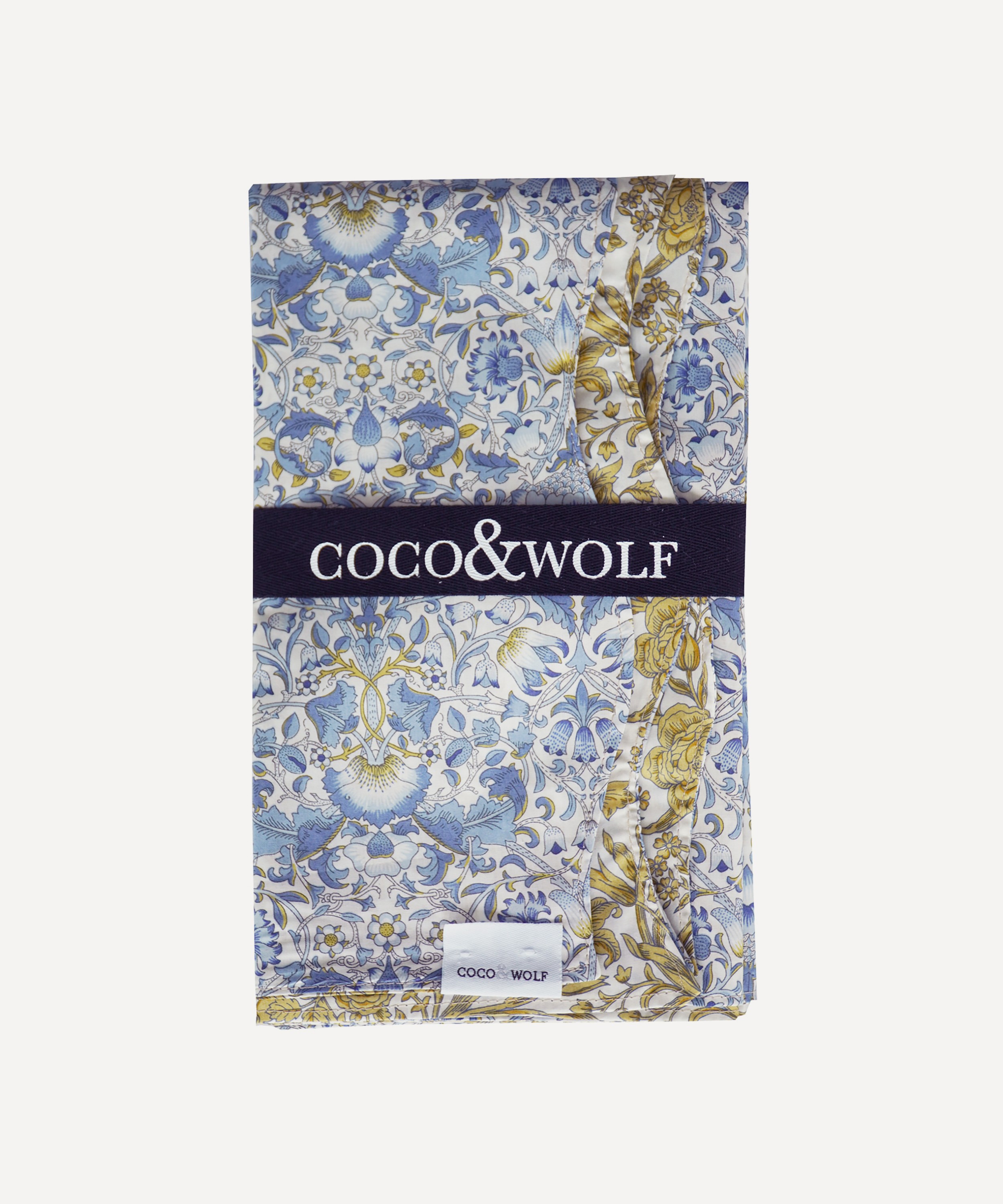 Coco & Wolf - Lodden and Sambourne Reversible Wavy Edge Napkin Set of Two image number 4