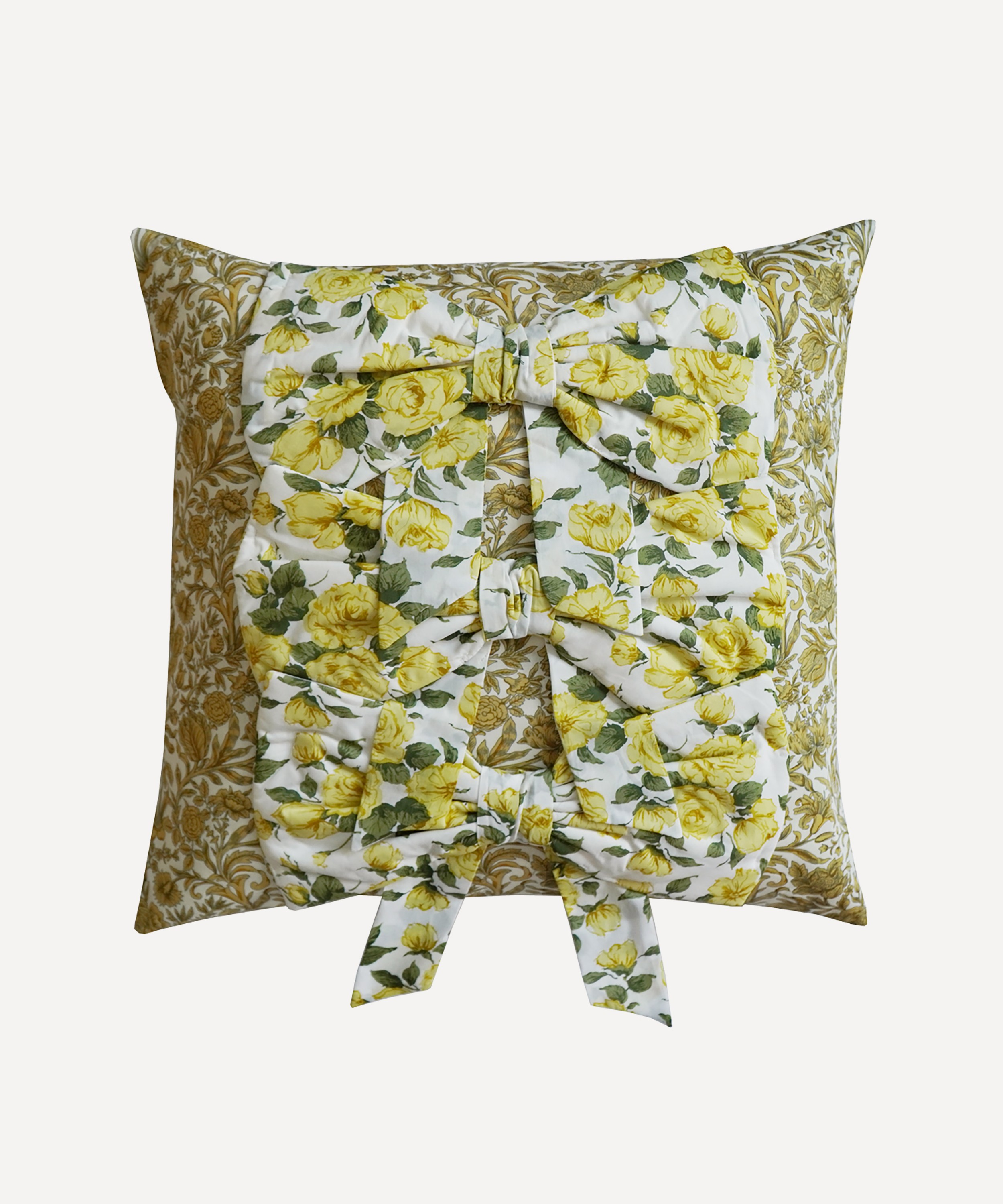 Coco & Wolf - Sambourne and Carline Rose Bow Cushion image number 0