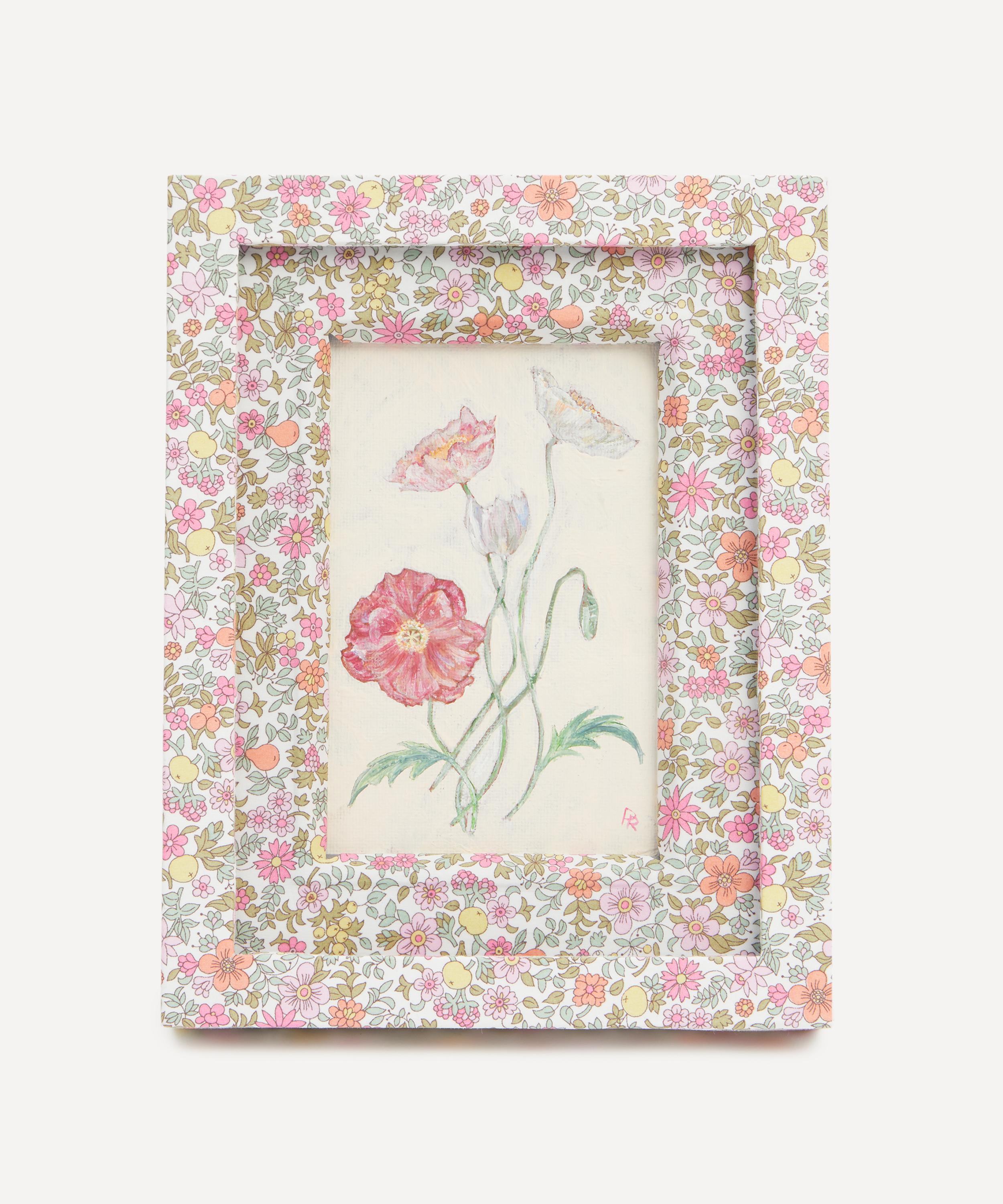 Polly Wolly Doodles - Icelandic Poppies Framed Painting image number 0