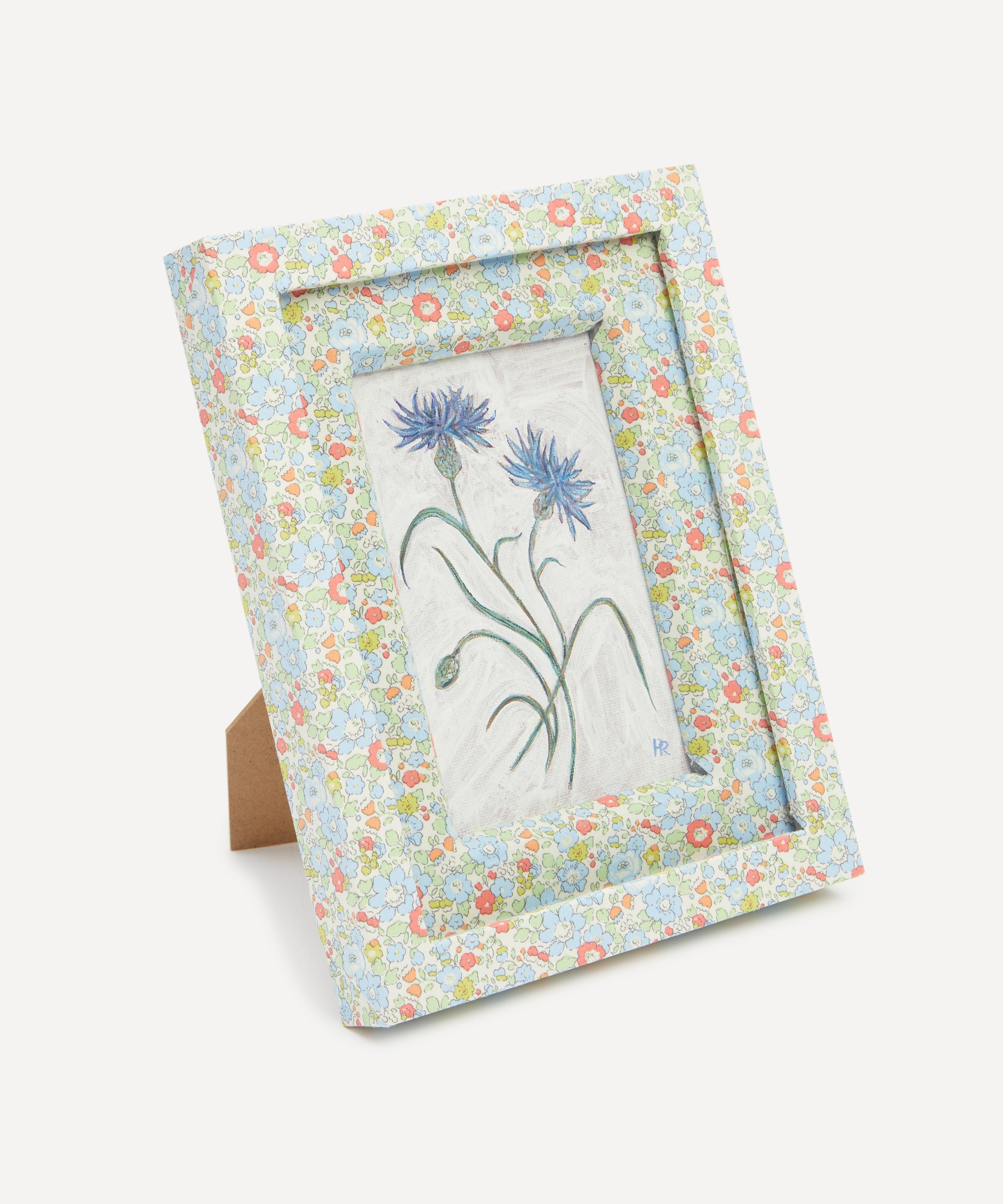 Polly Wolly Doodles - Cornflowers Framed Painting image number 1