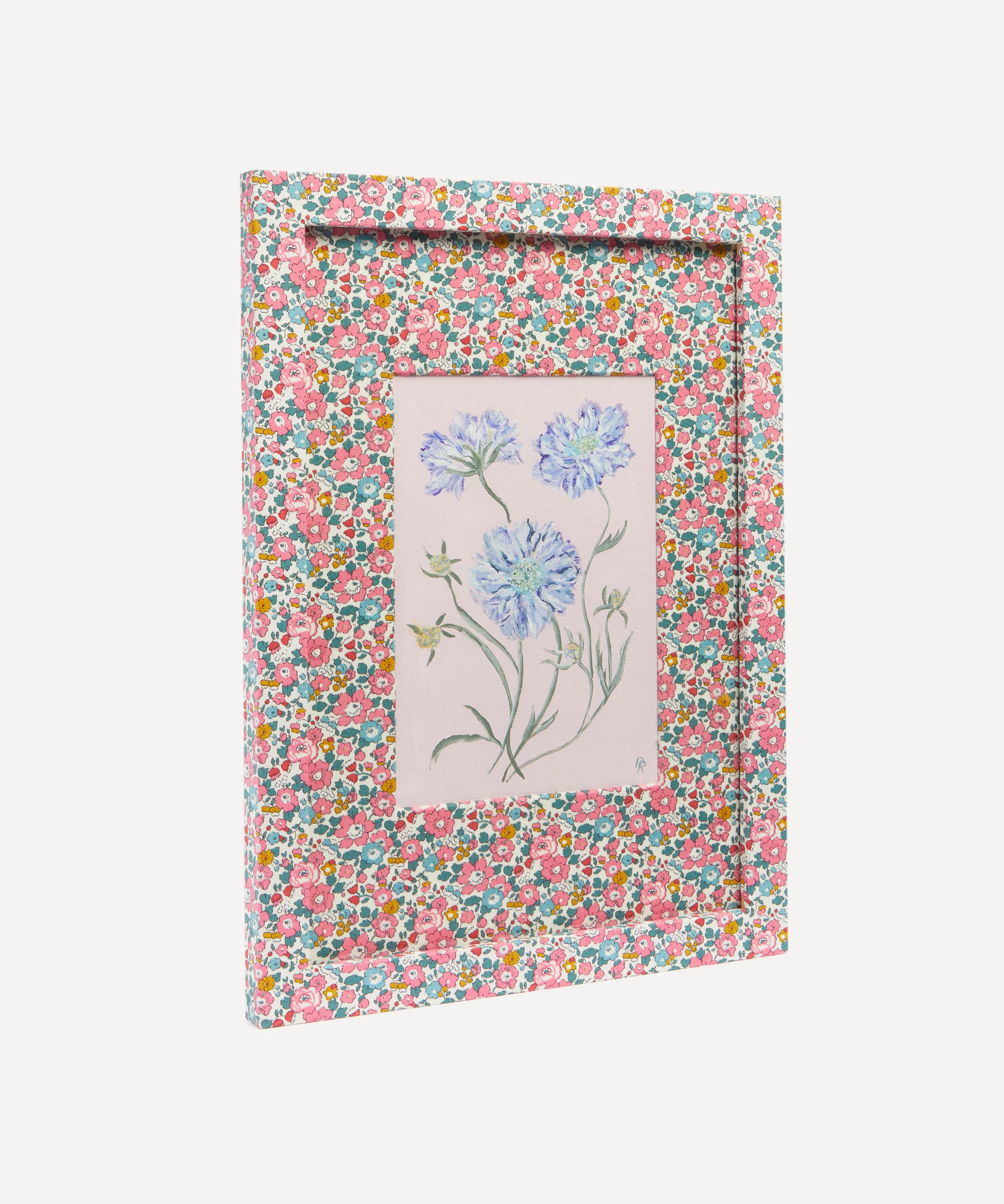 Polly Wolly Doodles - Scabious Framed Painting image number 1