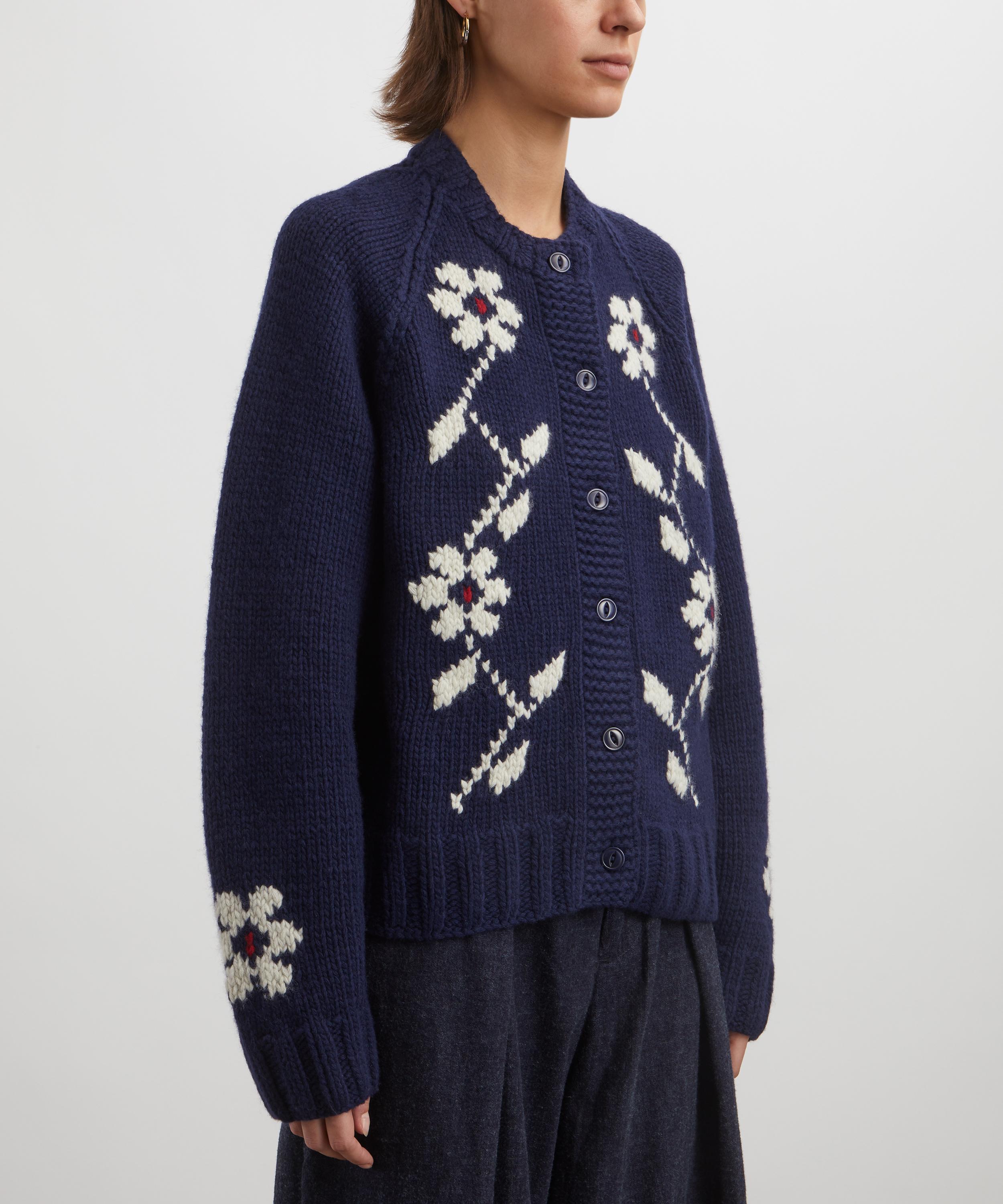 YMC - Atomic Flower Cardigan image number 2