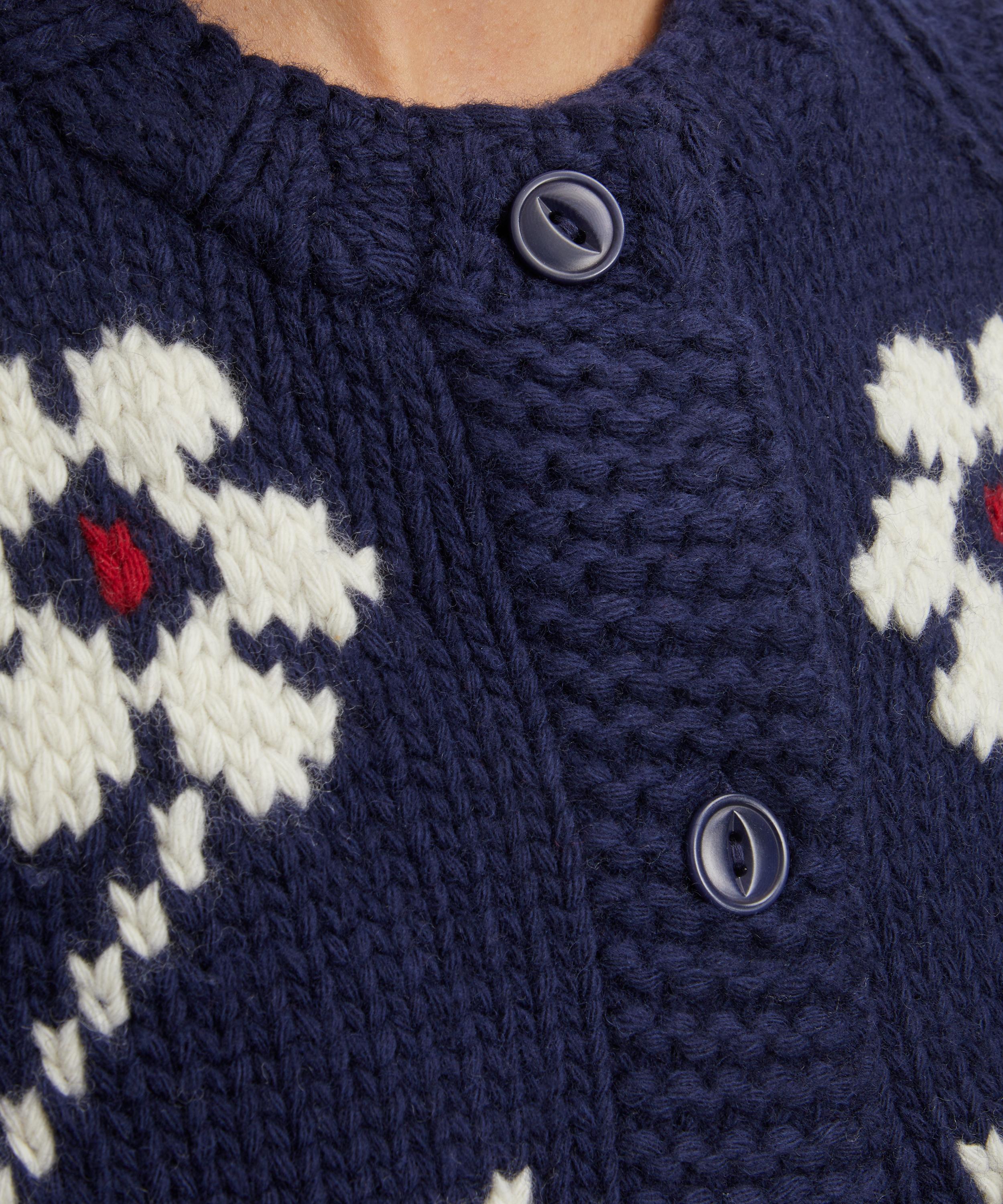 YMC - Atomic Flower Cardigan image number 4