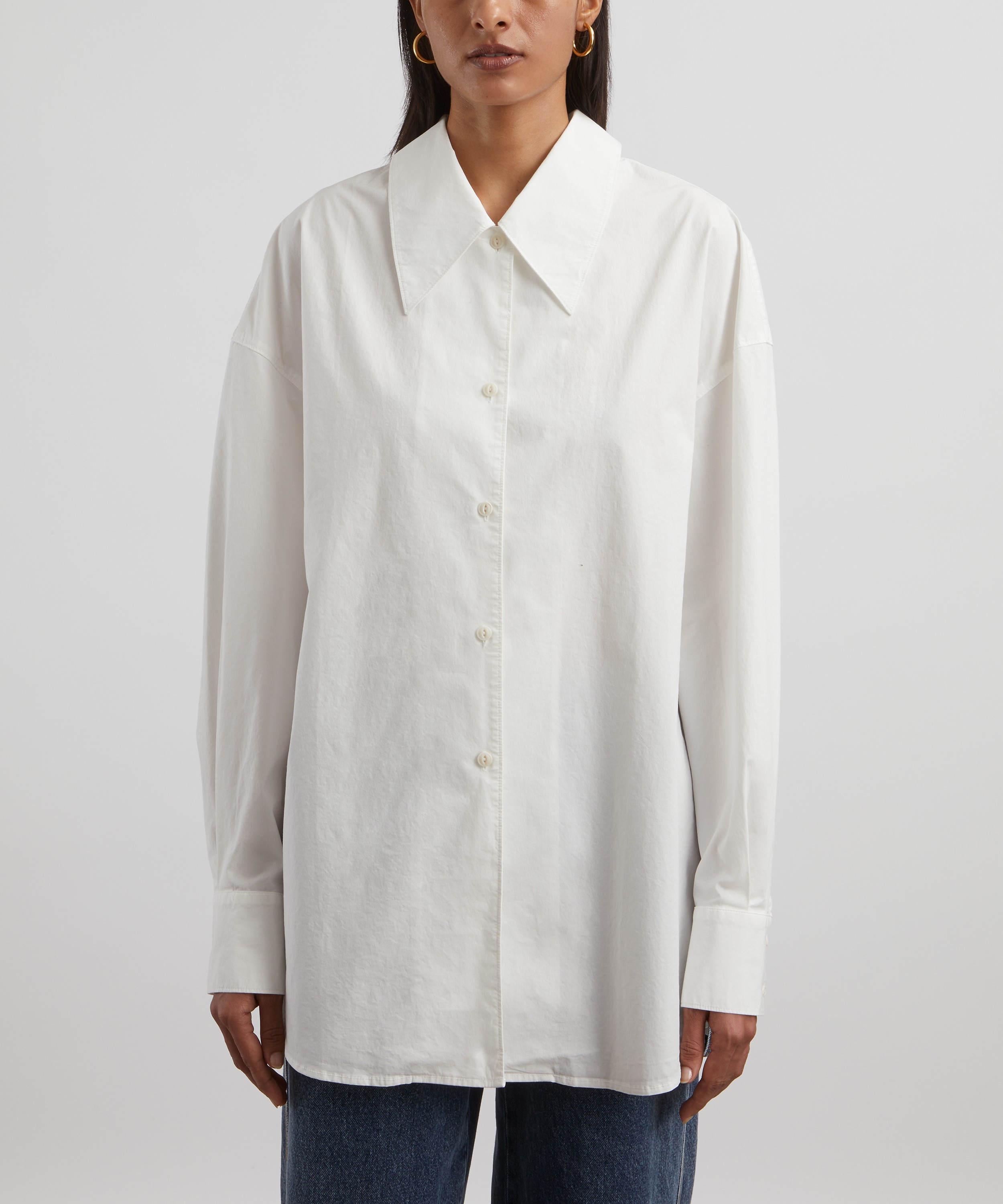 YMC - Lena Cotton Poplin Shirt image number 2