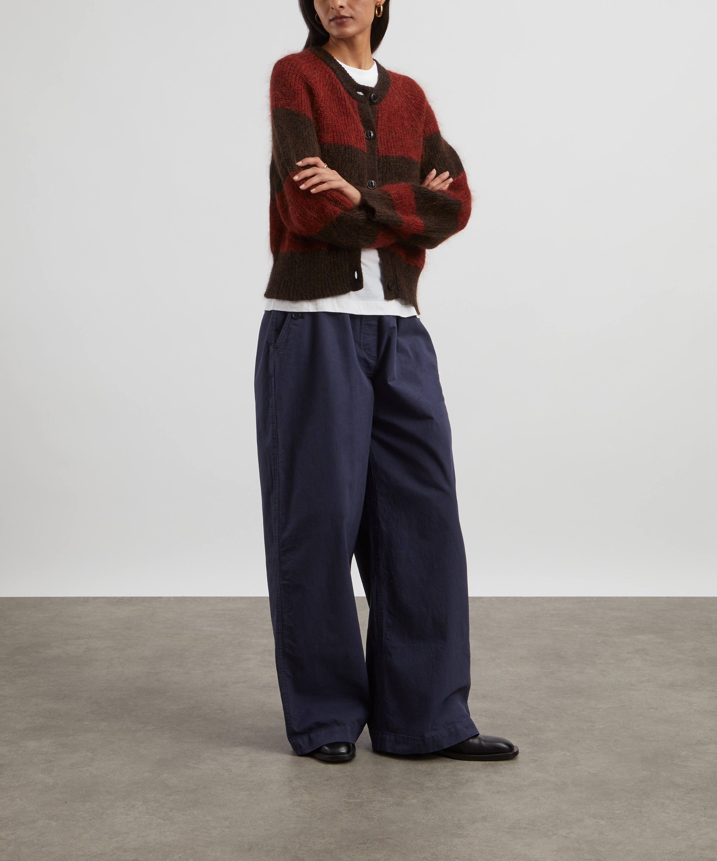 YMC - Miners Wide Leg Trousers image number 1