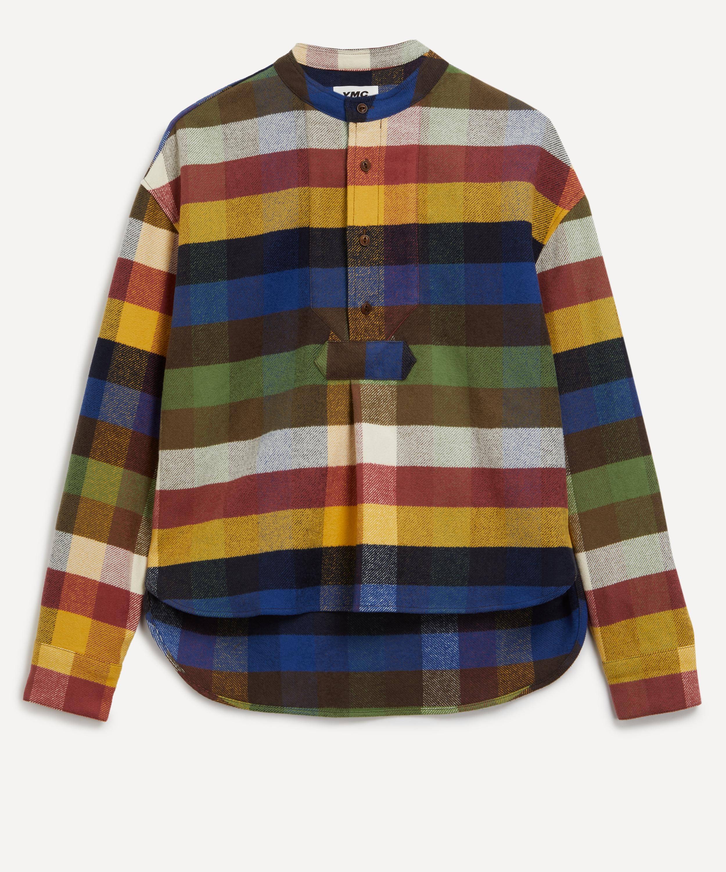 YMC - Juju Multi Plaid Flannel Shirt image number 0