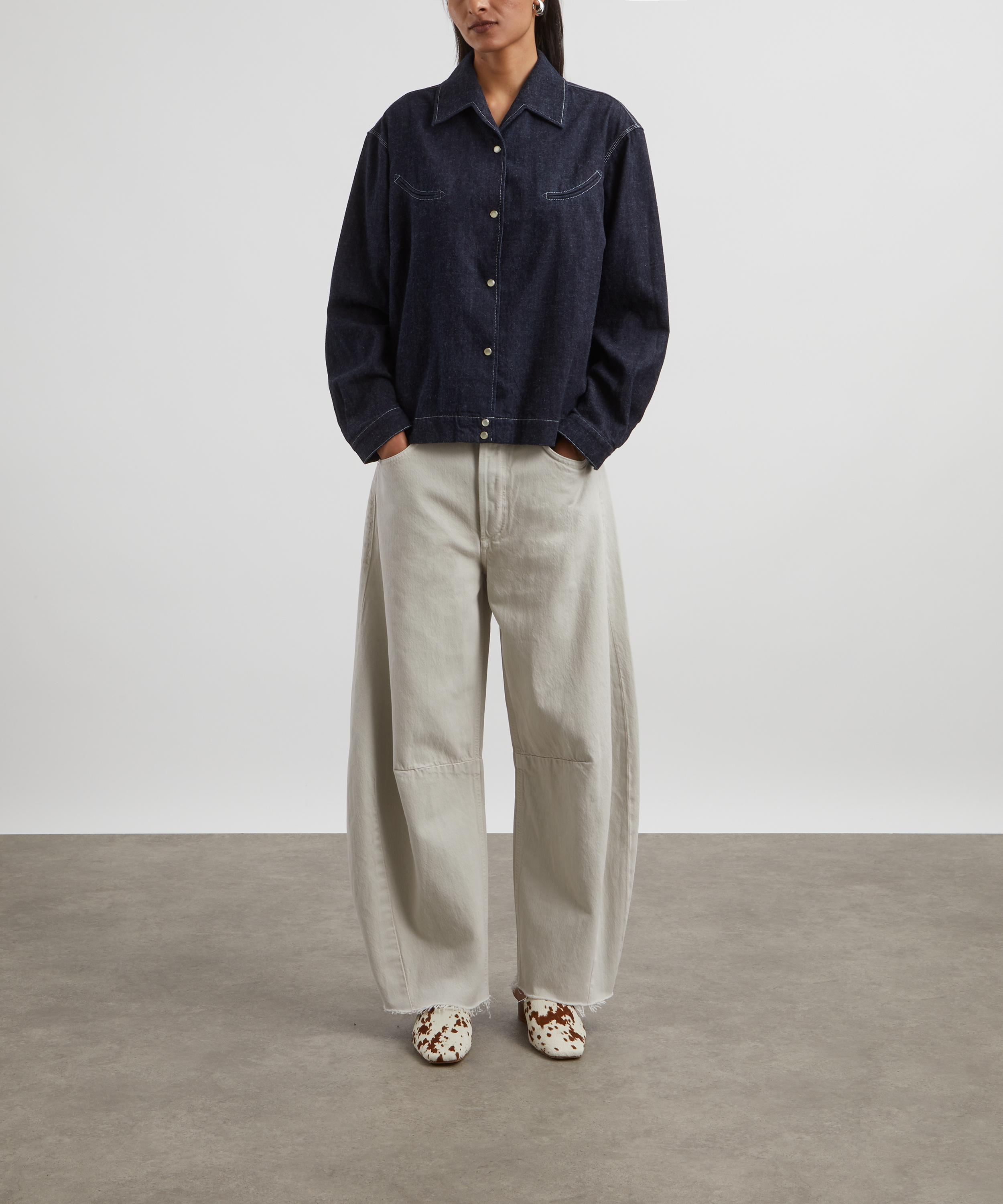 YMC - Indigo Wanda Shirt image number 1