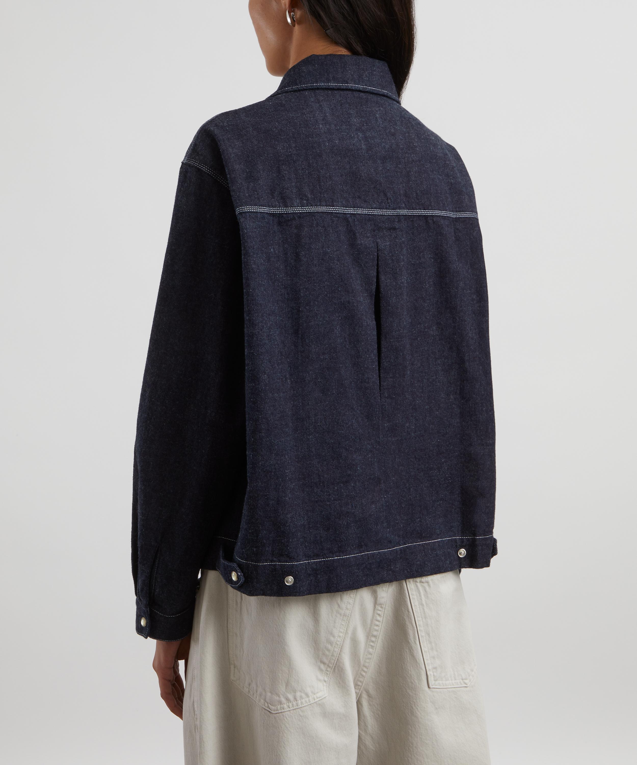 YMC - Indigo Wanda Shirt image number 3