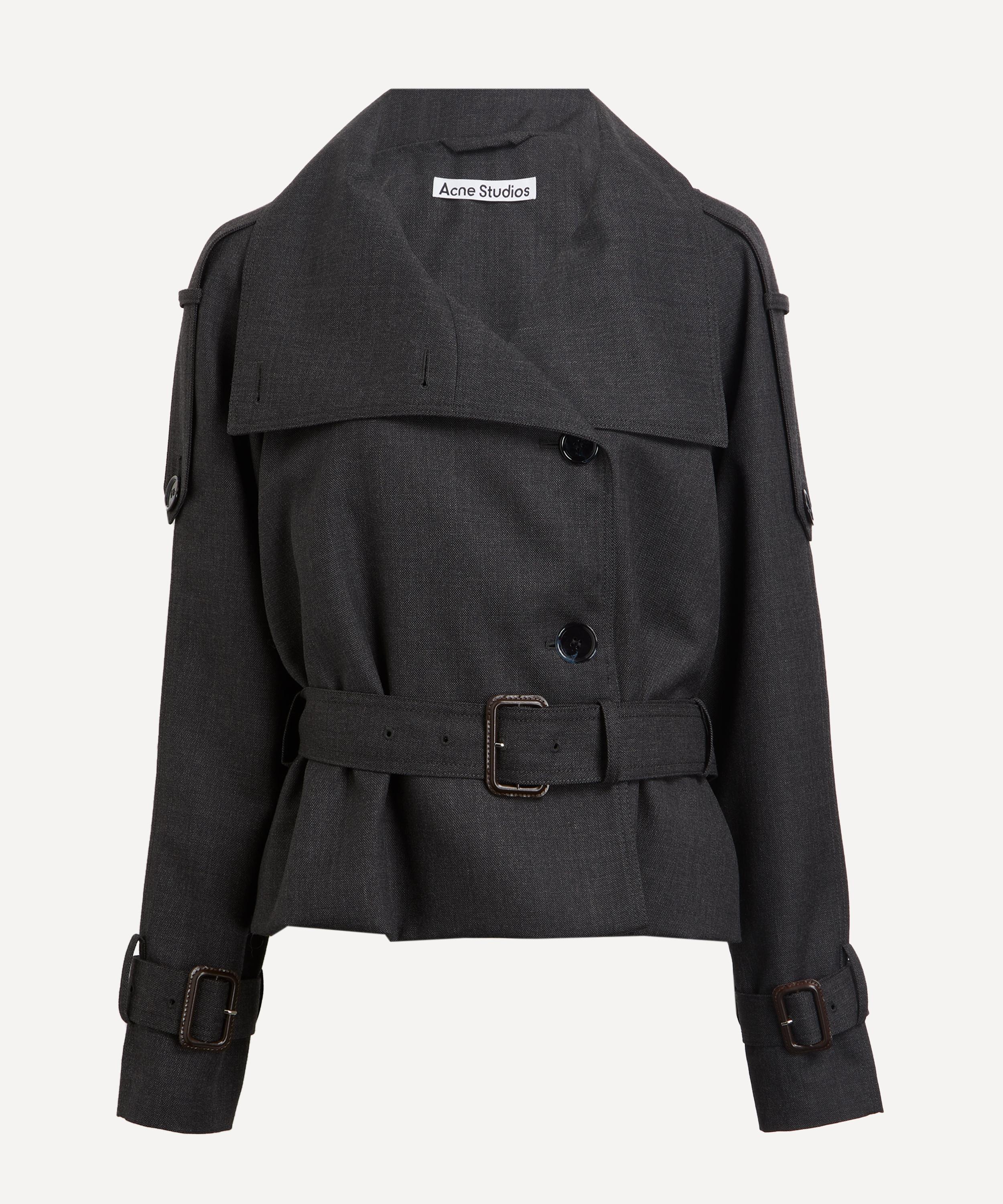 Acne Studios - Belted Double-Breasted Jacket image number 0