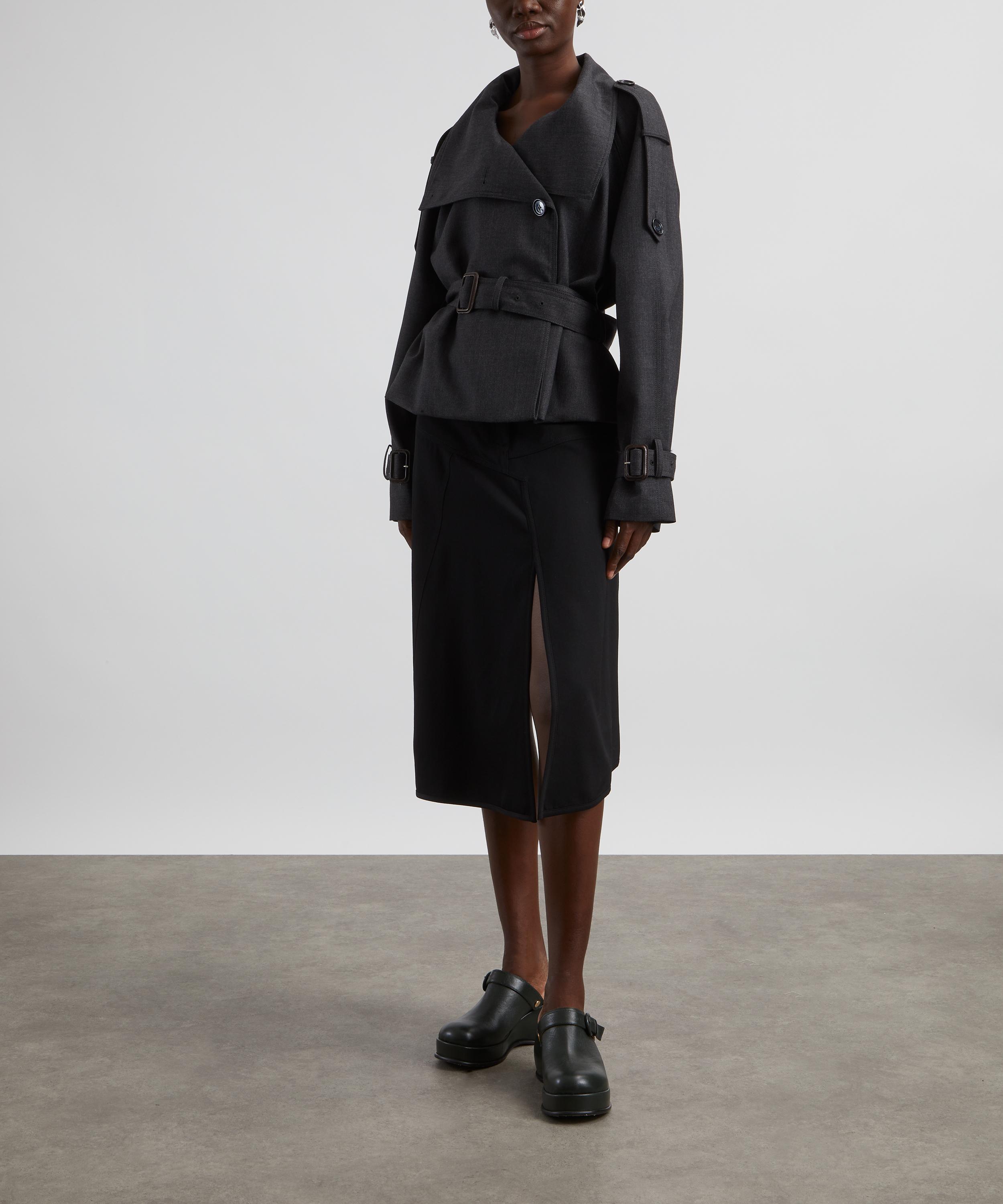 Acne Studios - Belted Double-Breasted Jacket image number 1