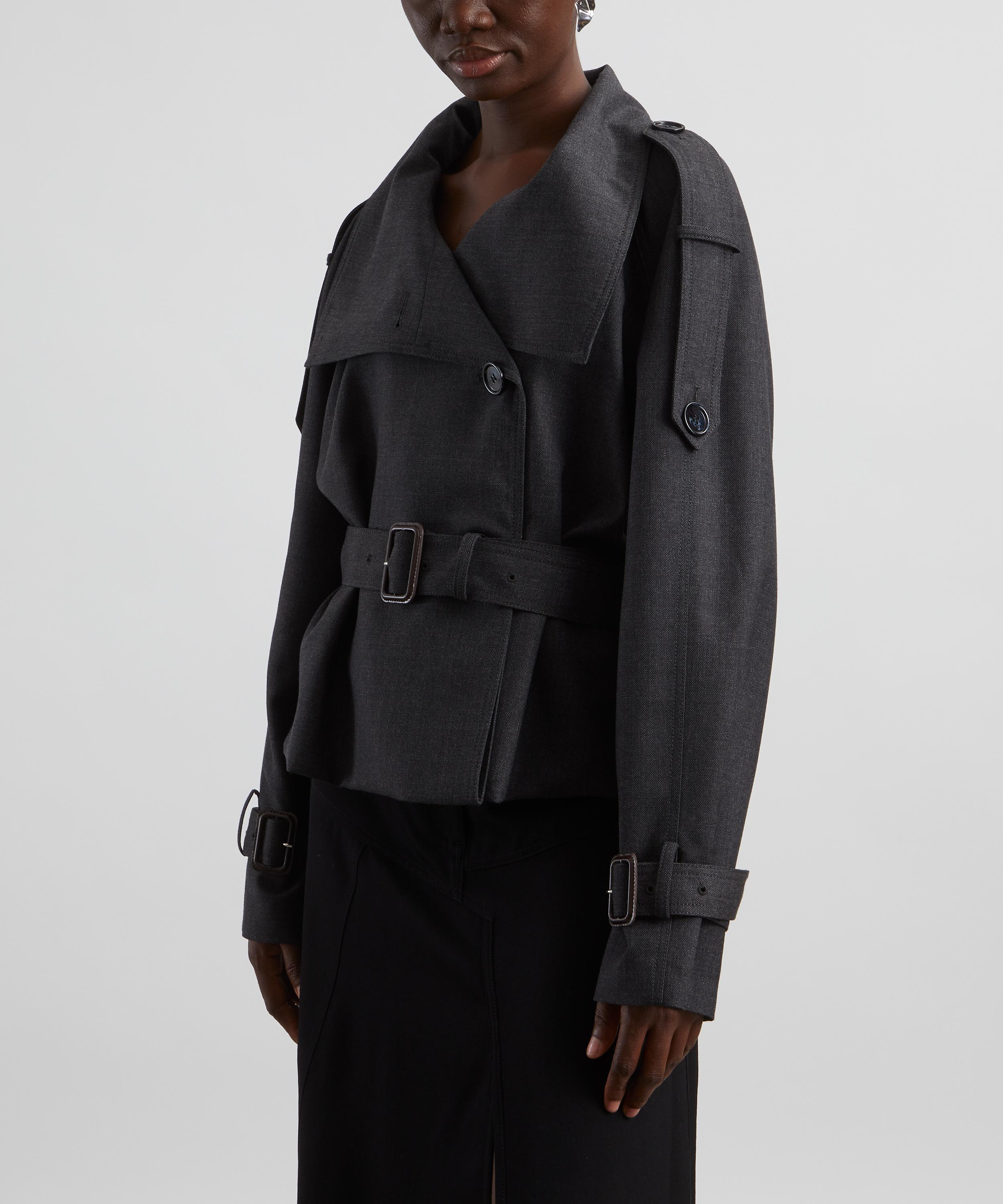 Acne Studios - Belted Double-Breasted Jacket image number 2