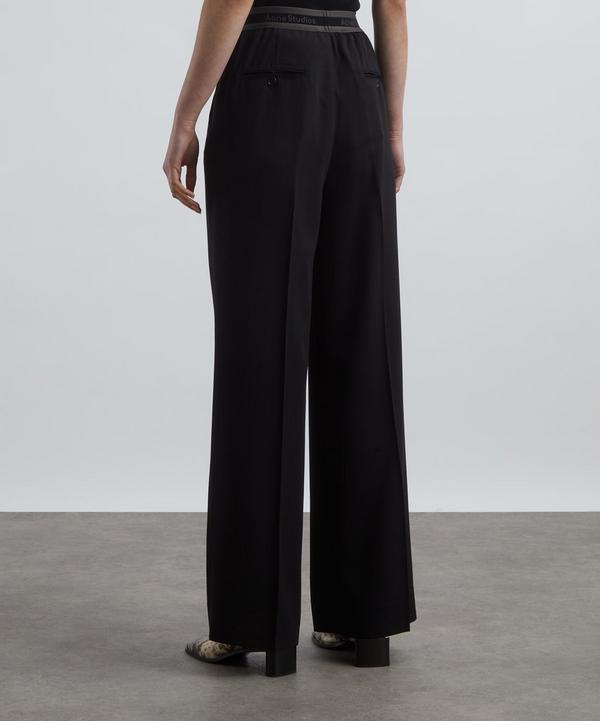 Acne Studios Logo Tape Trousers | Liberty Acne Studios Logo Tape Trousers | Liberty