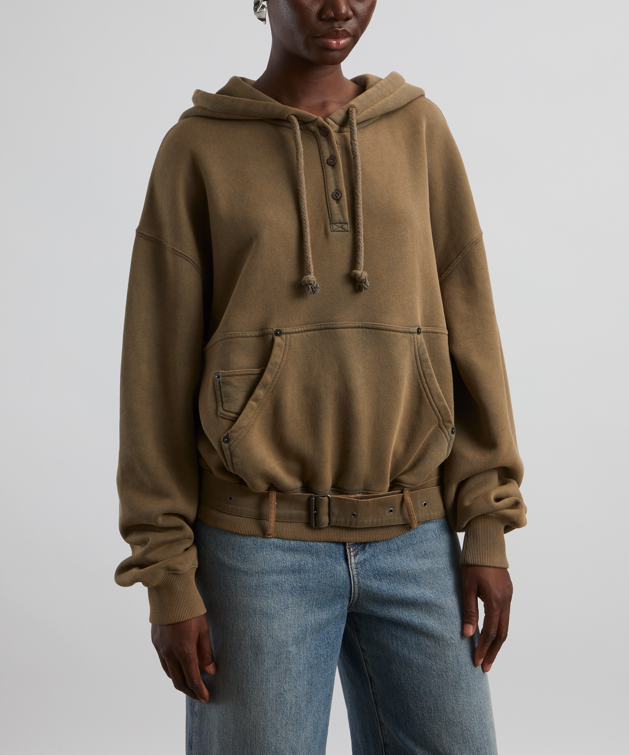 Acne Studios - Blurred Logo Hoodie image number 2