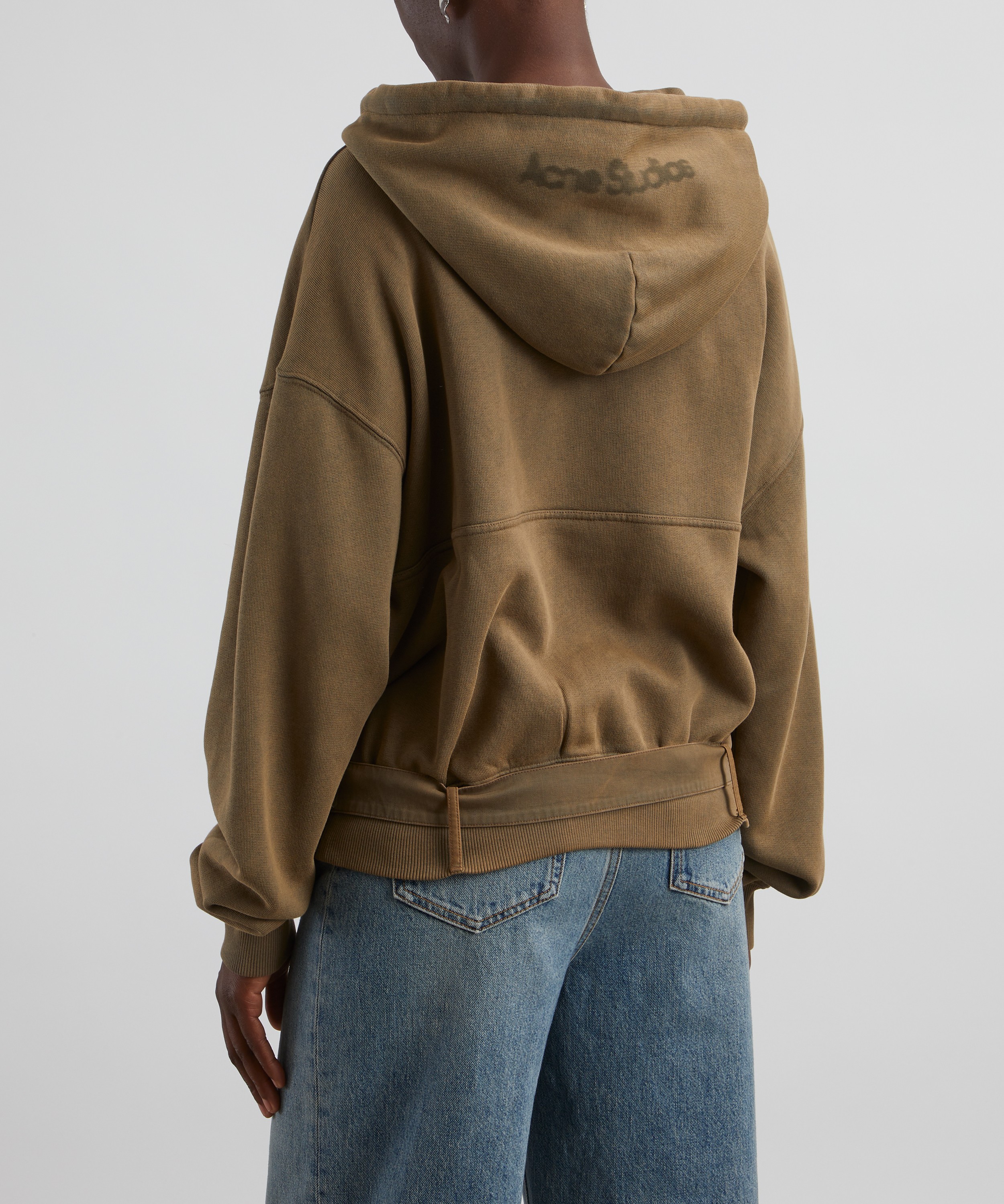 Acne Studios - Blurred Logo Hoodie image number 3