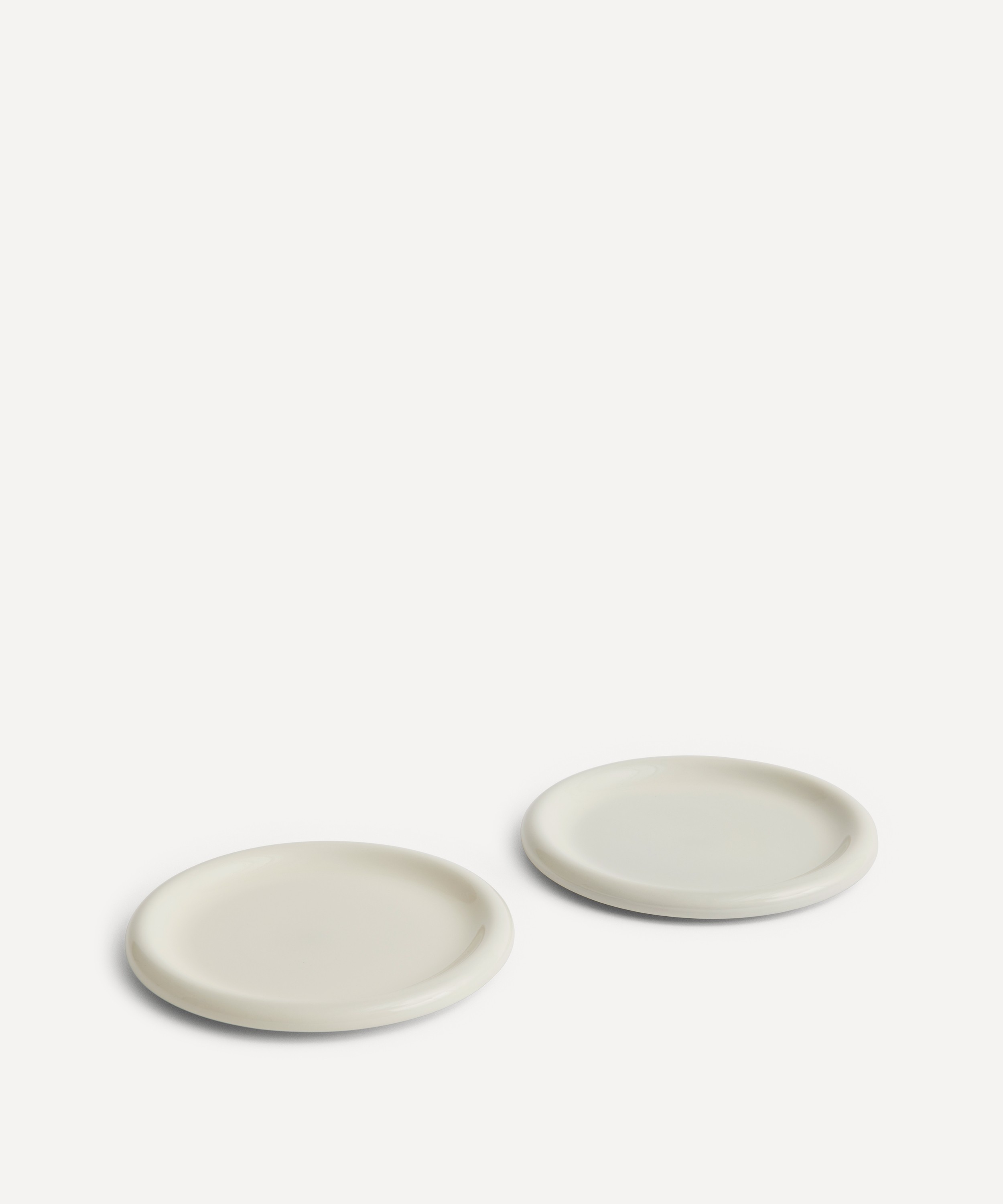 Hay - Off-White Barro Medium Plate Set of 2 image number 0