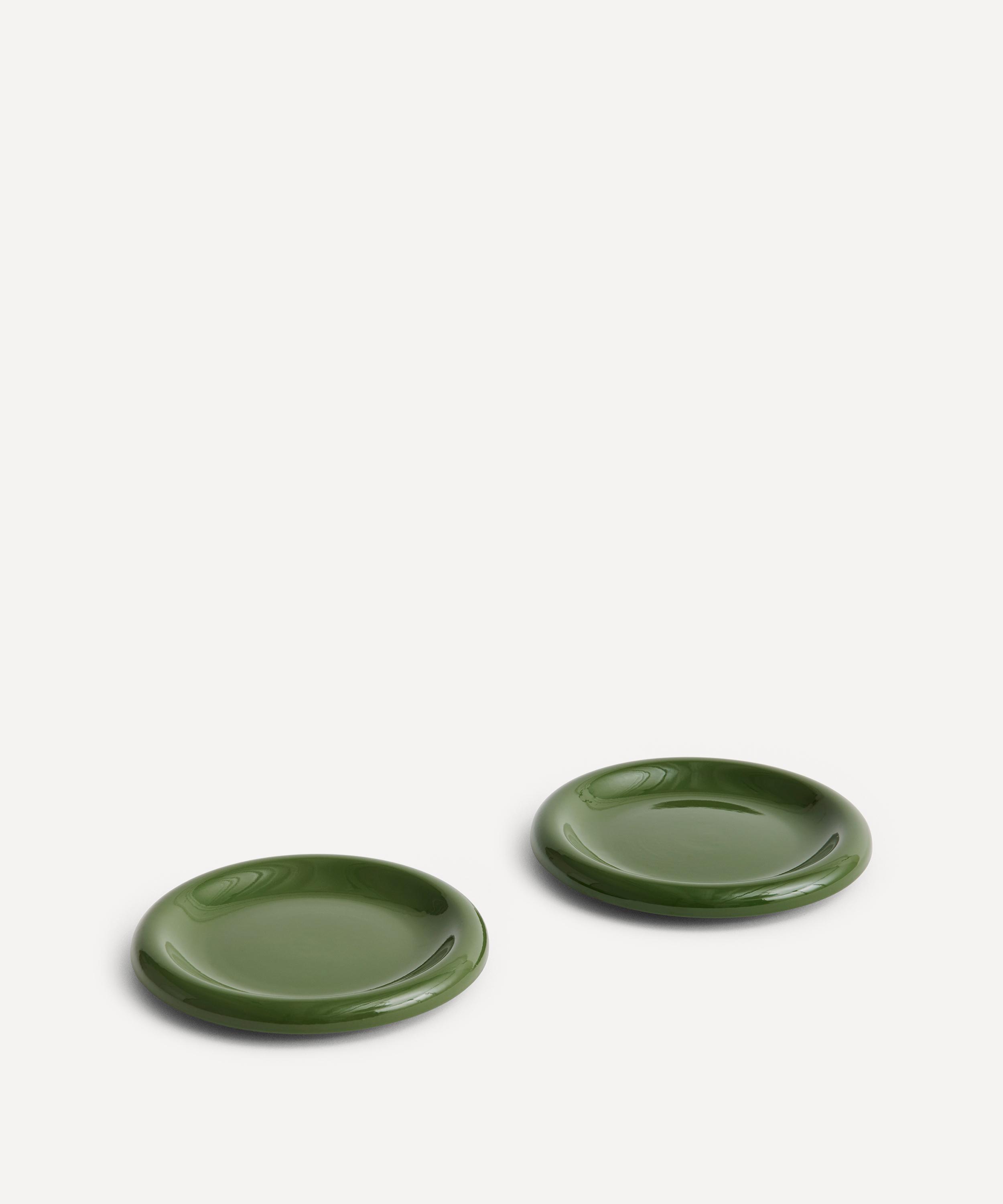 Hay - Green Barro Medium Plate Set of 2 image number 0