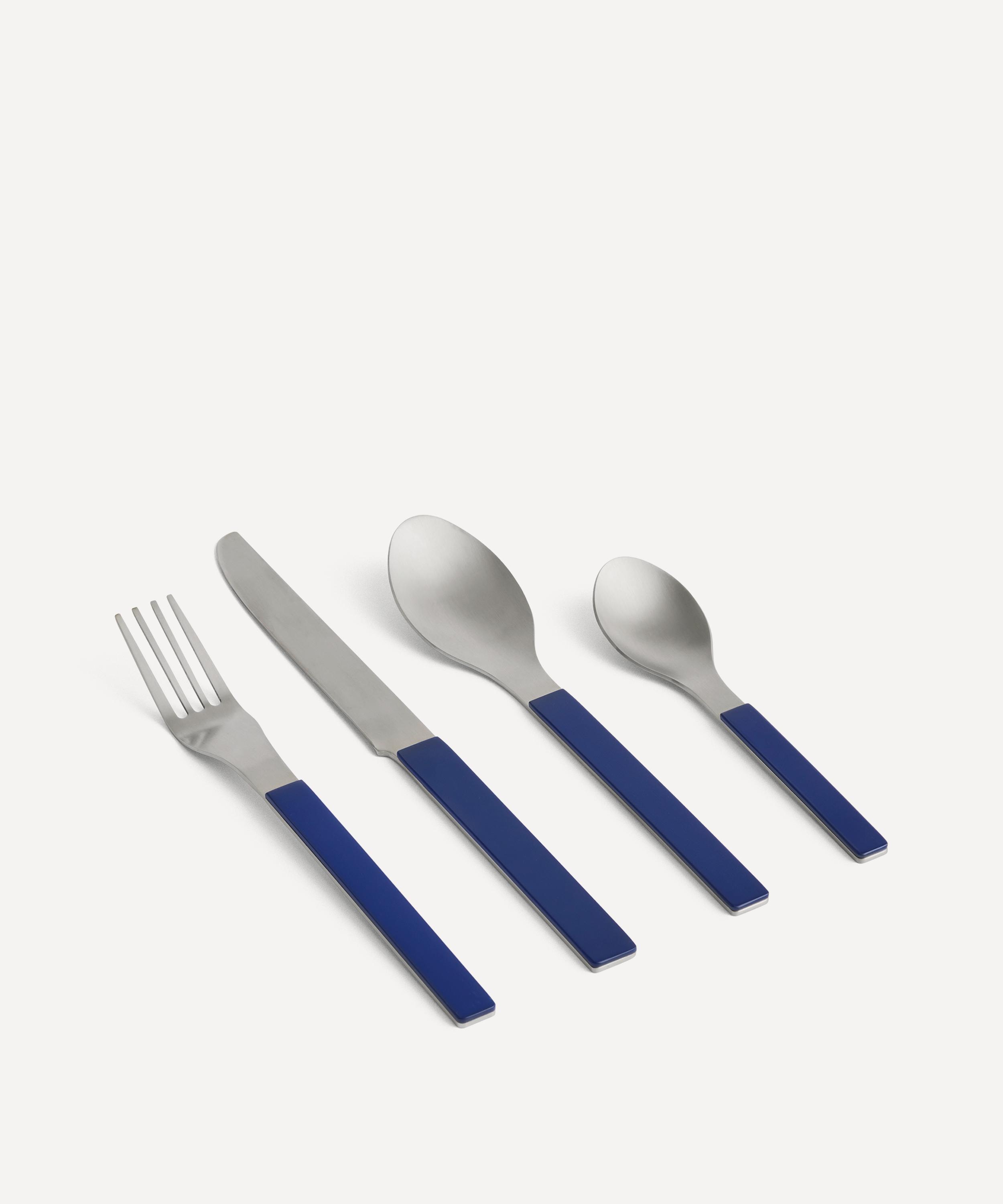 Hay - Dark Blue MVS Cutlery Set image number 0