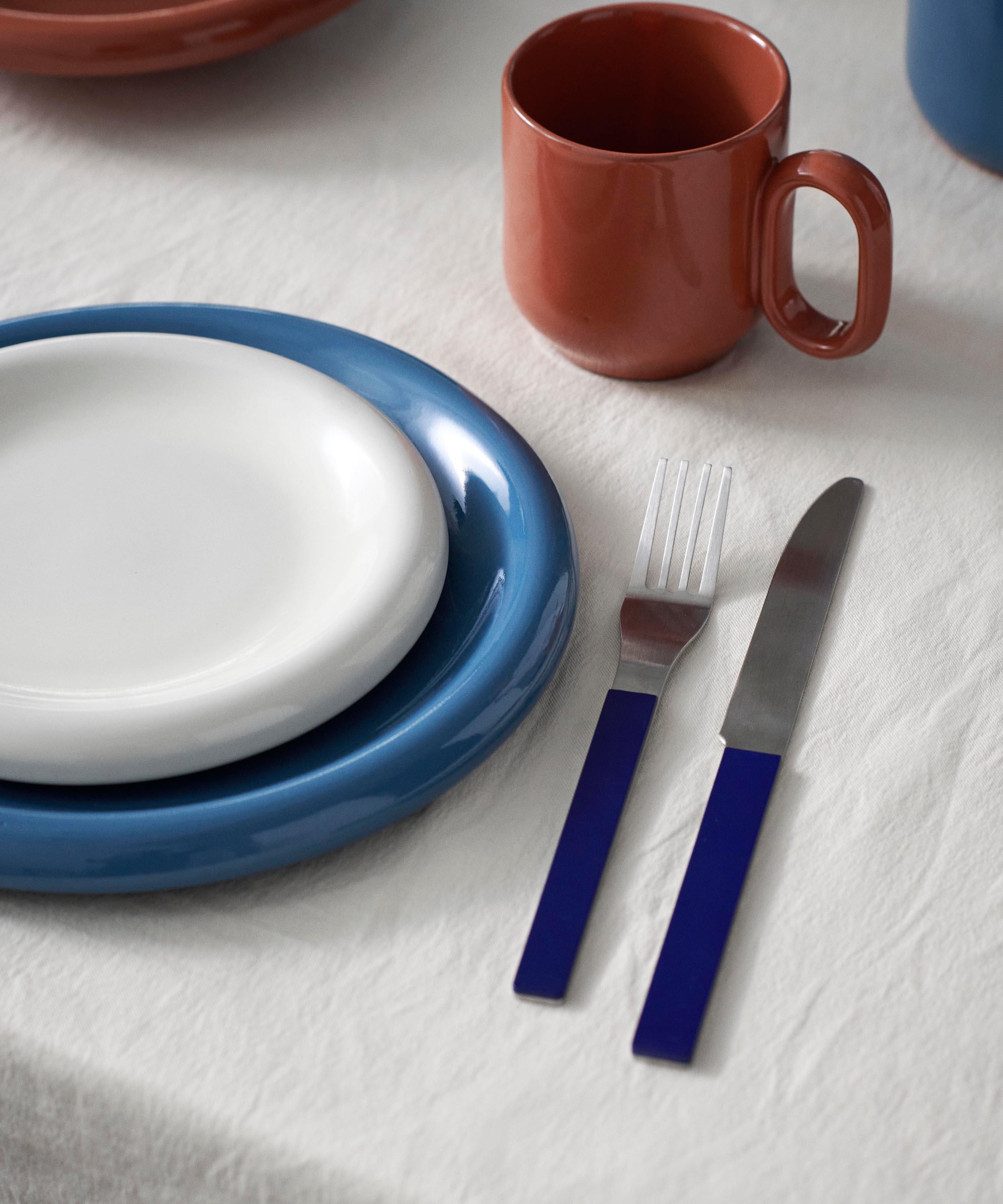 Hay - Dark Blue MVS Cutlery Set image number 1